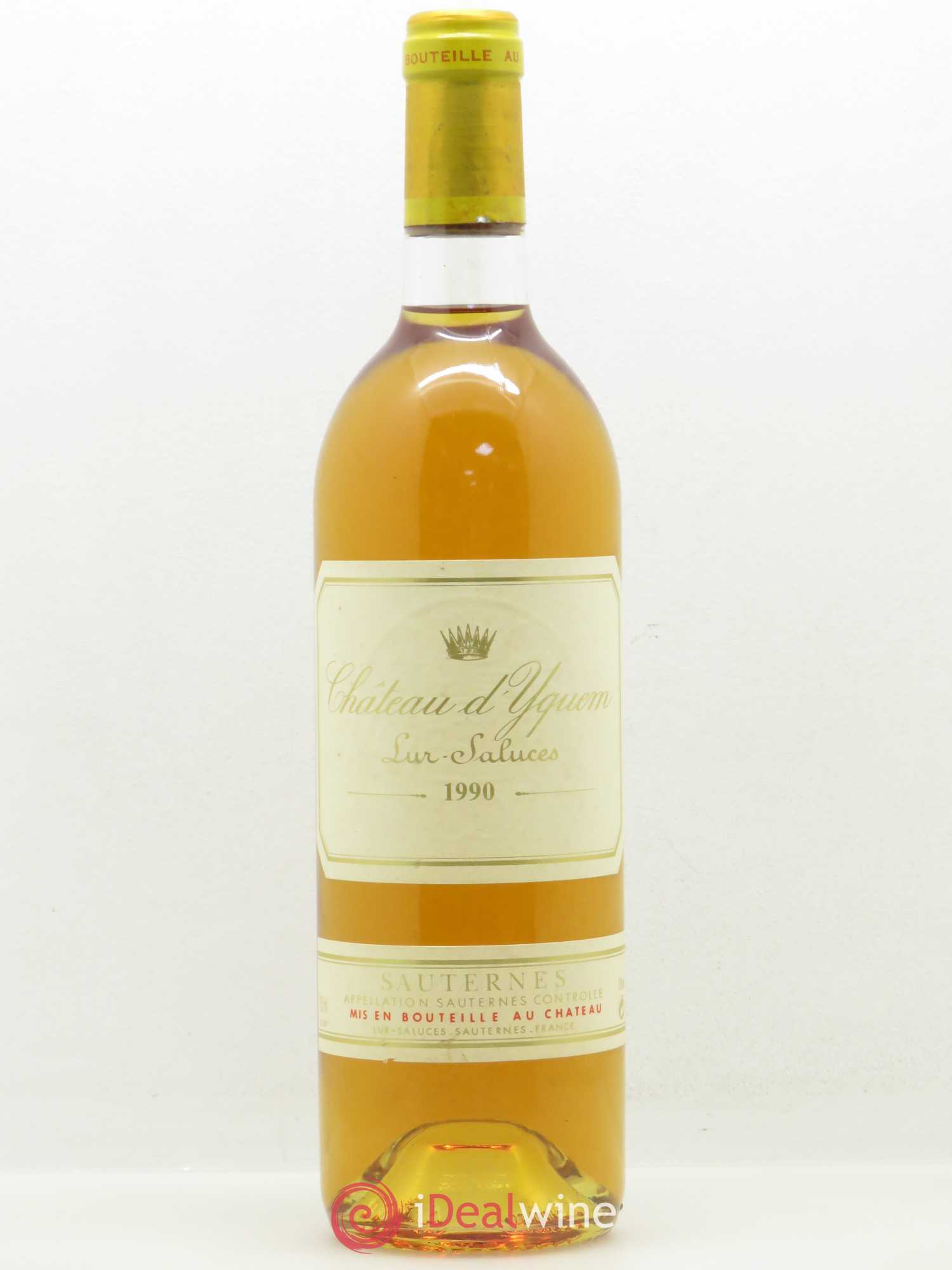 Château d' Yquem 1er Cru Classé Supérieur 1990 - Lotto di 1 bottiglia - 0