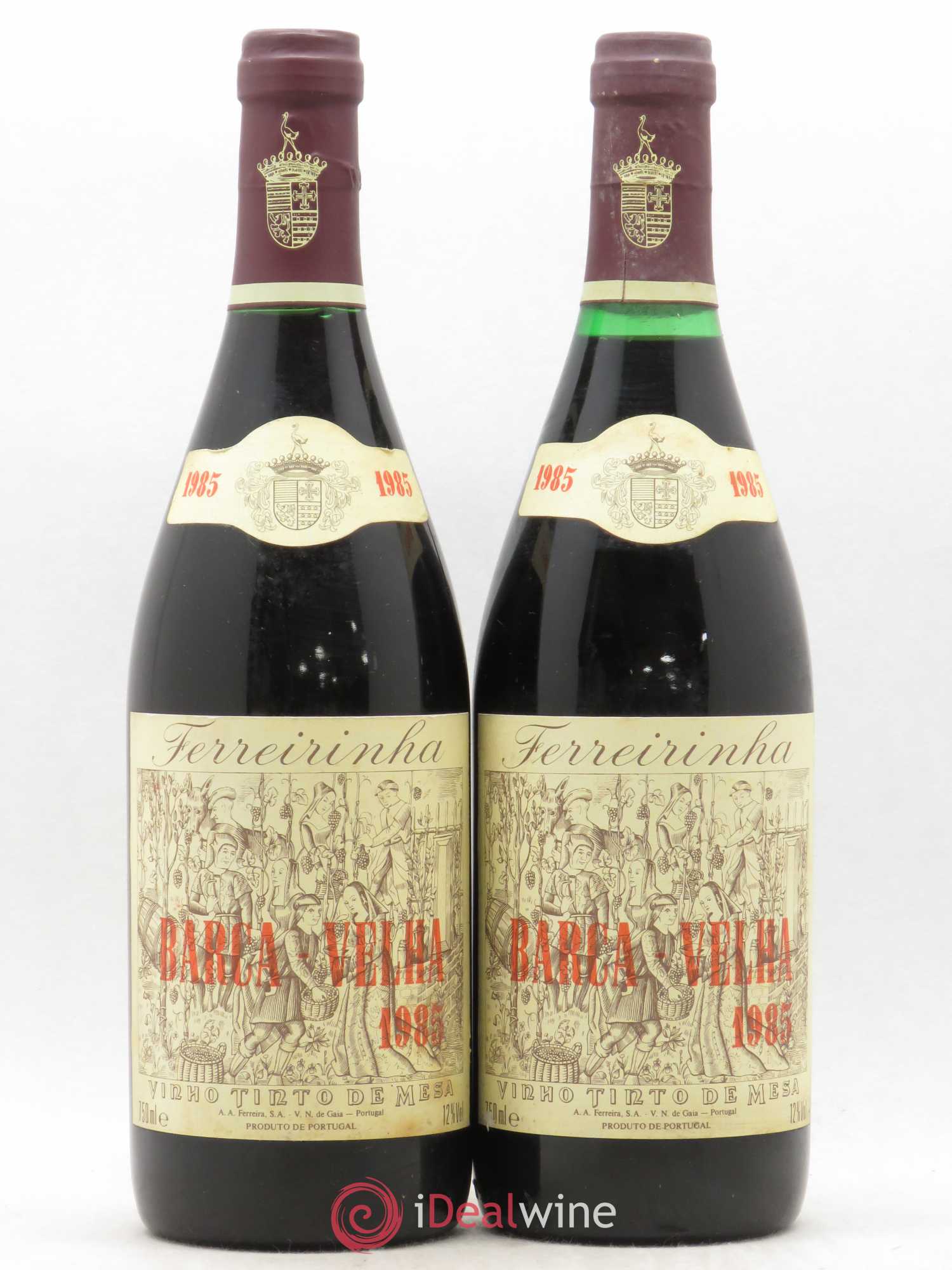 Portugal Tinto de Mesa Casa Ferreirinha Barca Velha 1985 - Posten von 2 Flaschen - 0