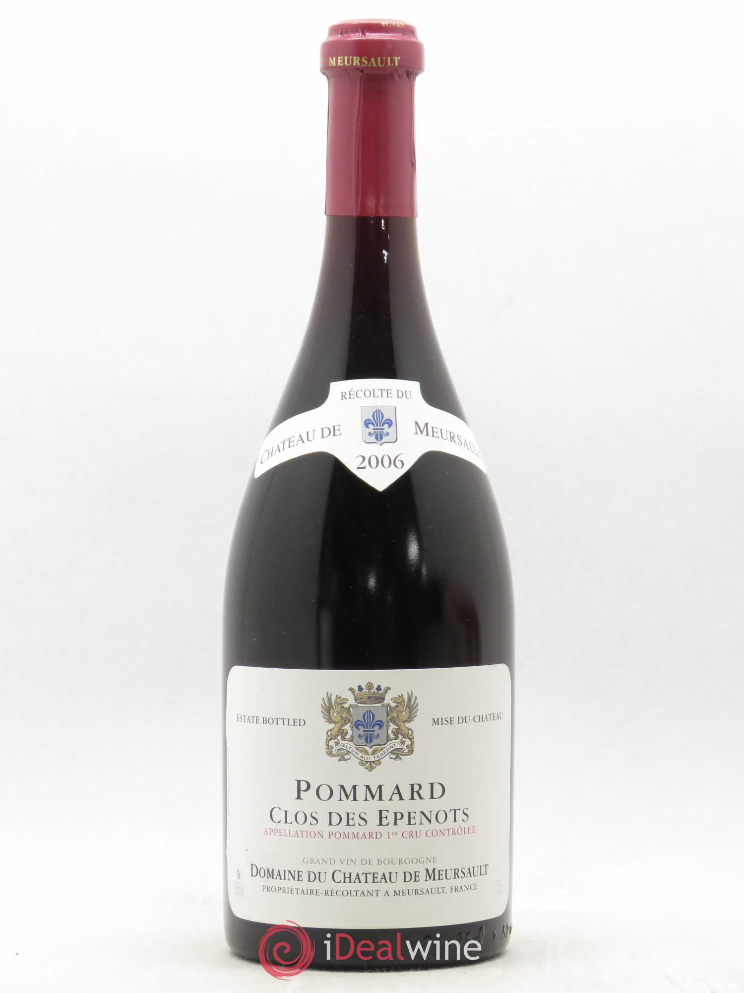 Pommard 1er Cru Clos des Epenots Château de Meursault 2006 - Lot de 1 bouteille - 0