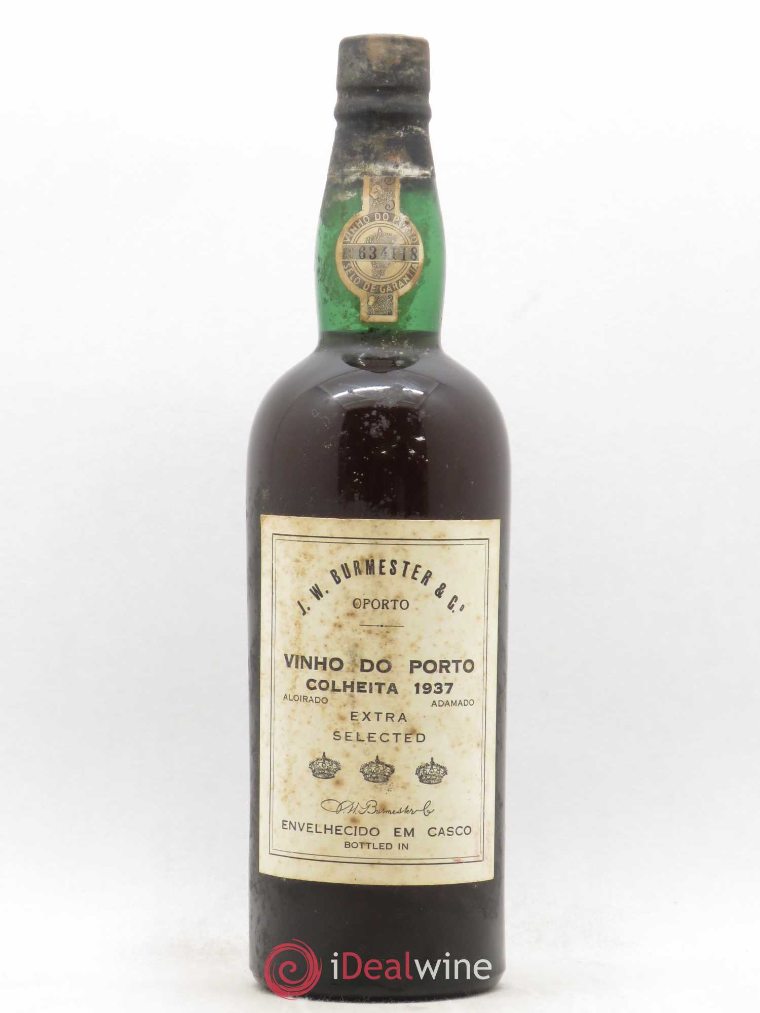 Porto Burmester Extra Selected Colheita 1937 - Posten von 1 Flasche - 0