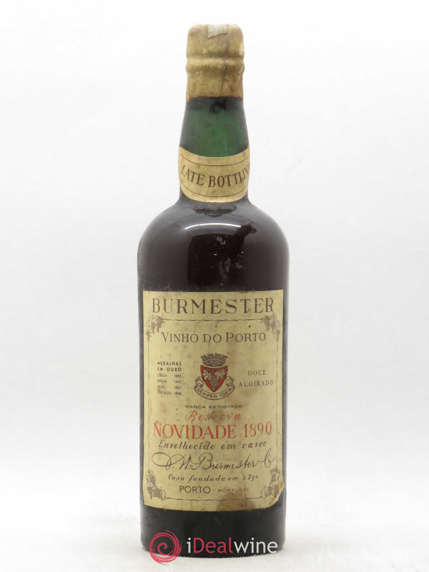 Porto Burmester Novidade Reserva Port 1890 - Posten von 1 Flasche - 0