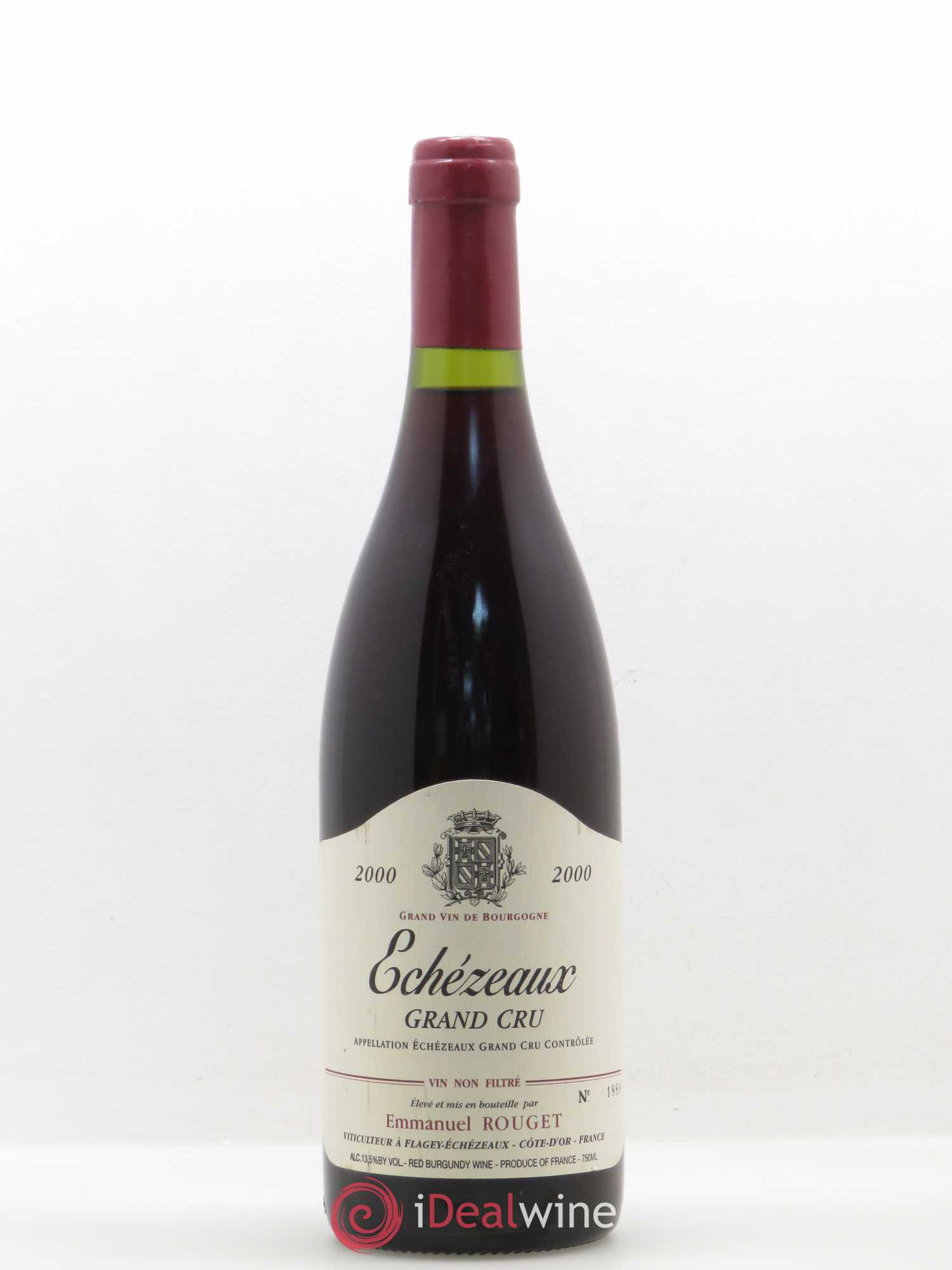 Echezeaux Grand Cru Emmanuel Rouget 2000 - Lot de 1 bouteille - 0