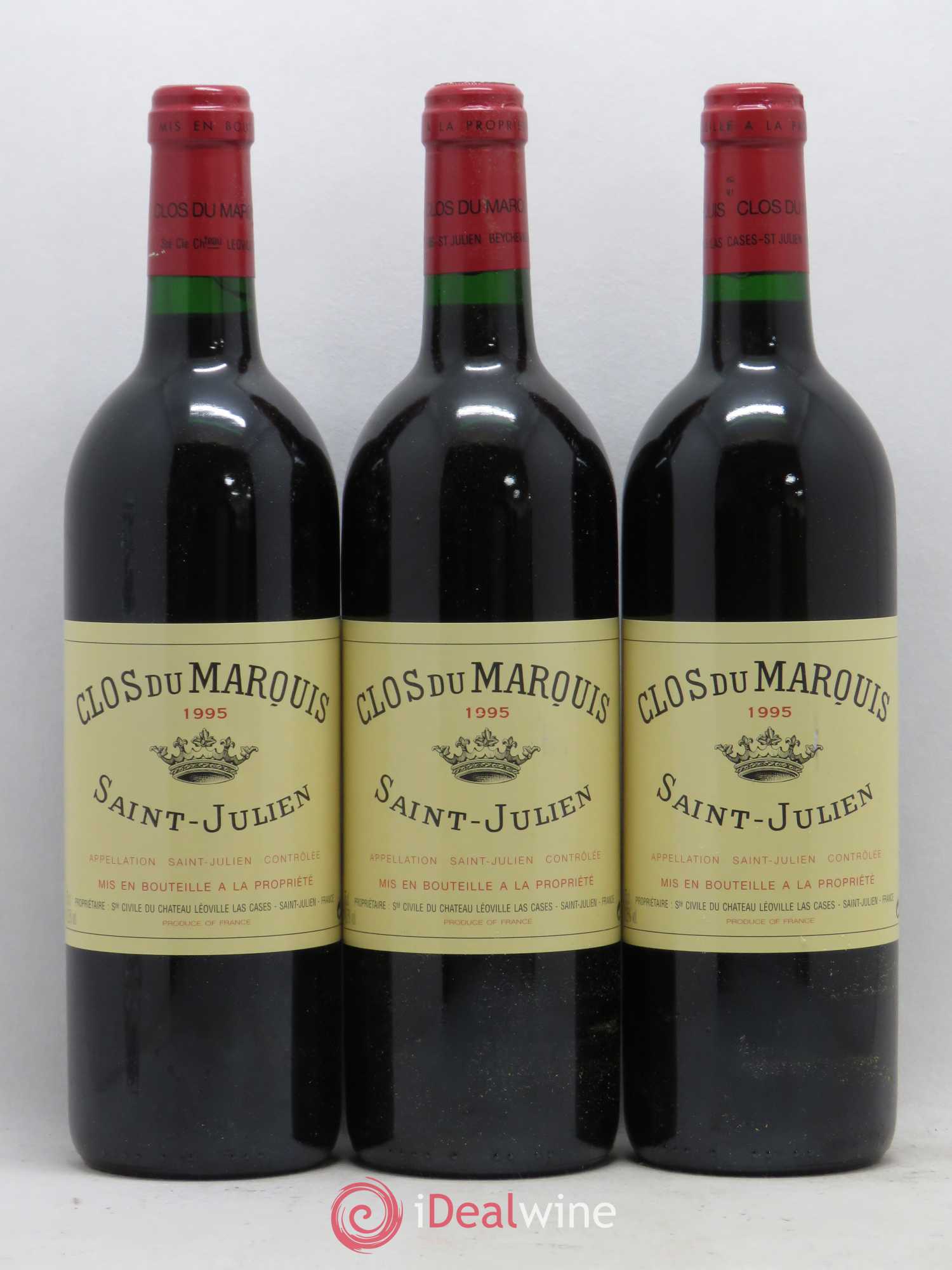 Clos du Marquis 1995 - Lot de 6 bouteilles - 2