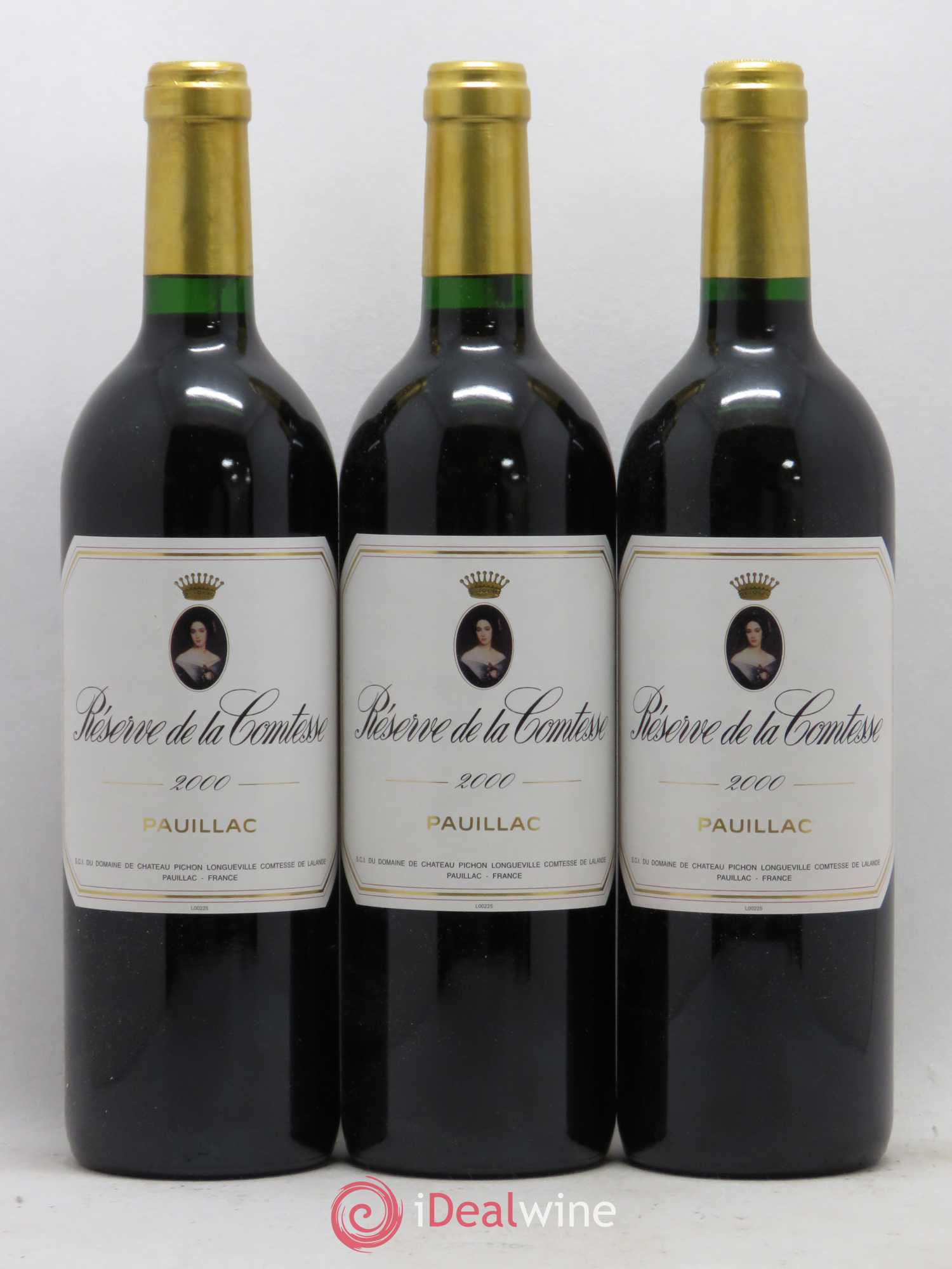 Réserve de la Comtesse Second Vin 2000 - Lot de 12 bouteilles - 1