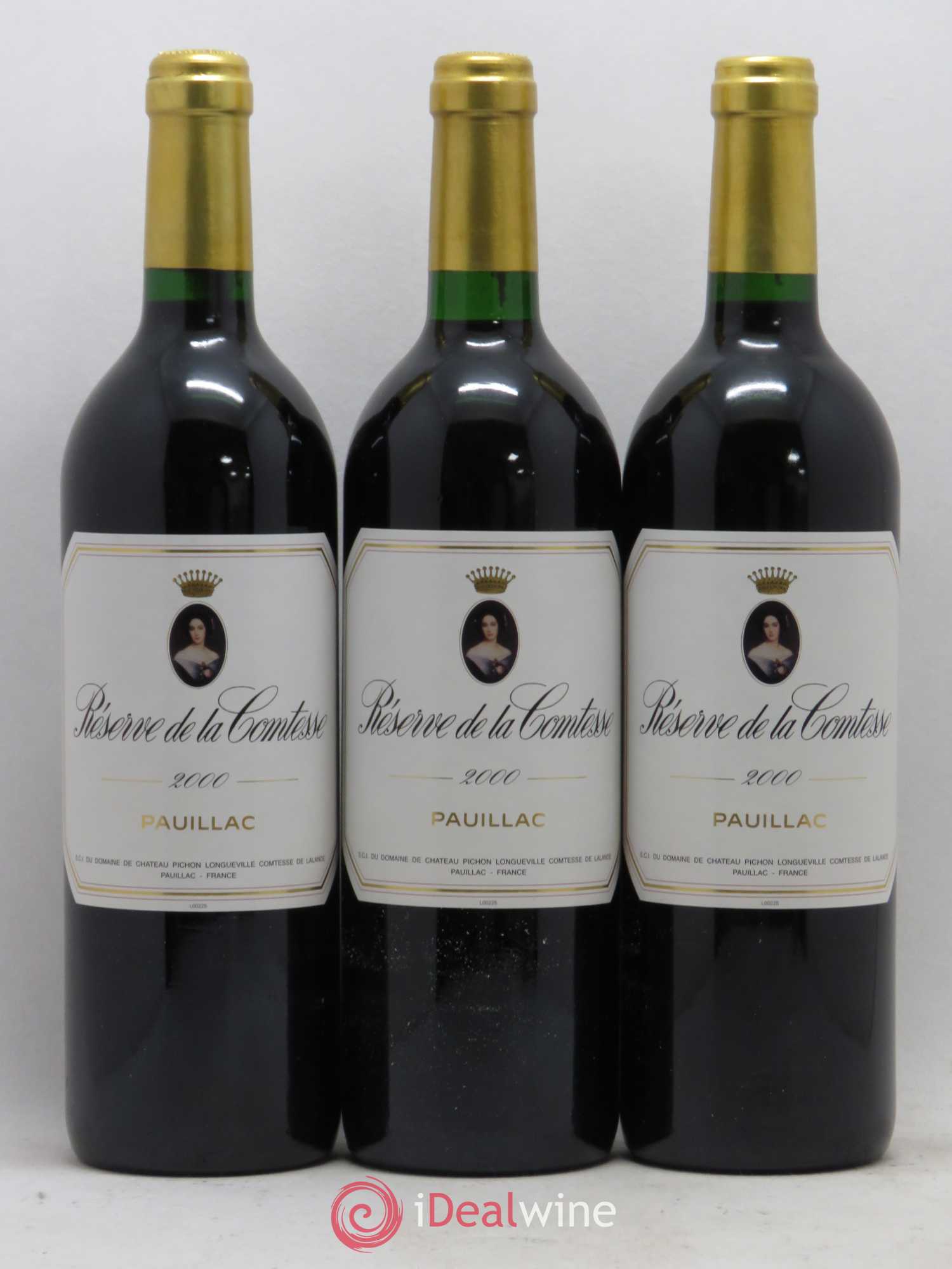 Réserve de la Comtesse Second Vin 2000 - Lot de 12 bouteilles - 2