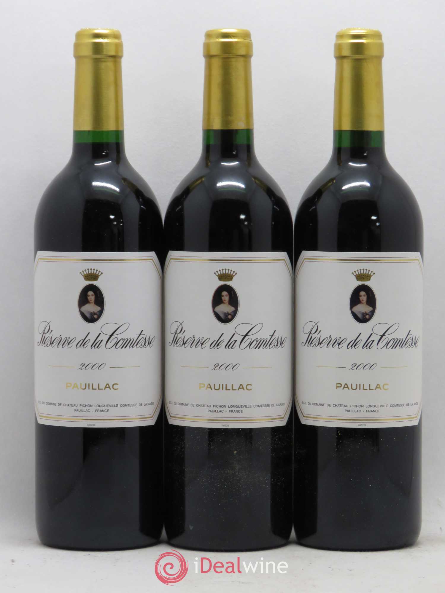 Réserve de la Comtesse Second Vin 2000 - Lot de 12 bouteilles - 4