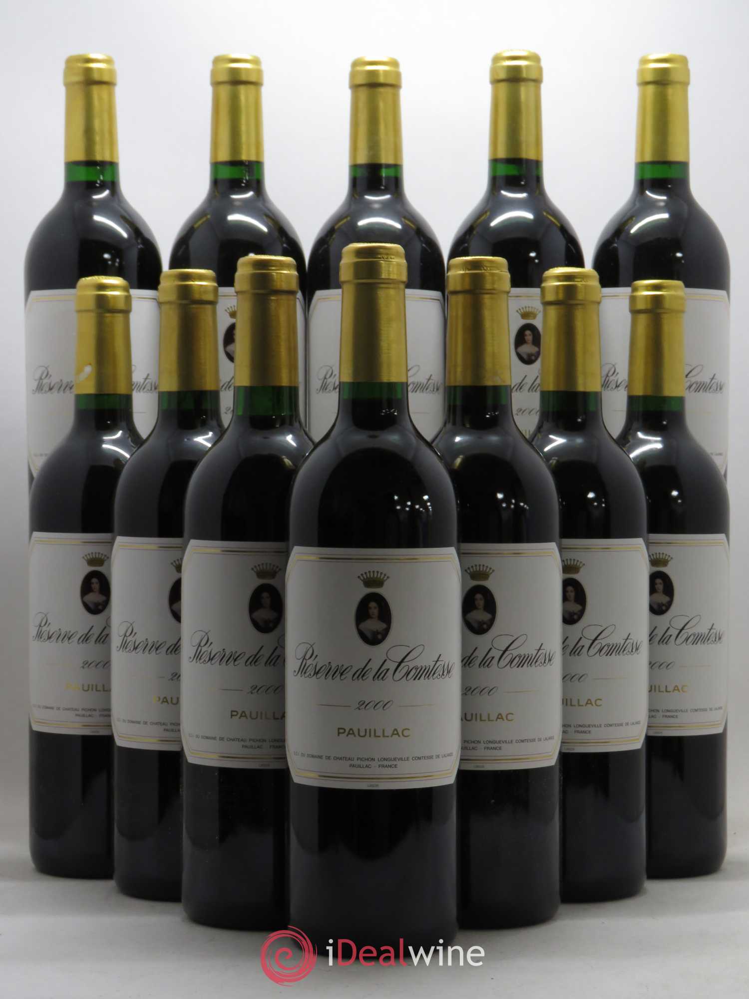 Réserve de la Comtesse Second Vin 2000 - Lot de 12 bouteilles - 0