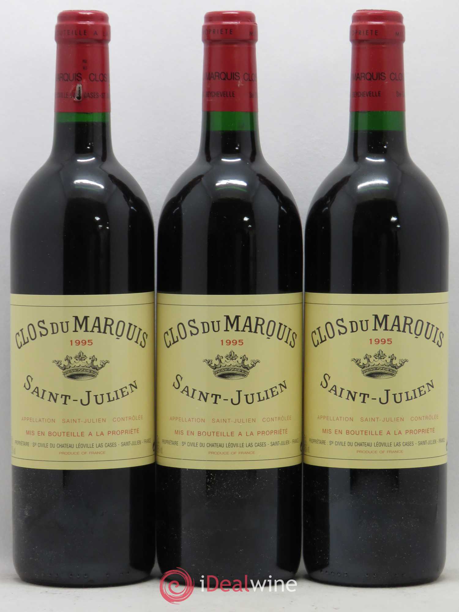 Clos du Marquis 1995 - Lot de 6 bouteilles - 2