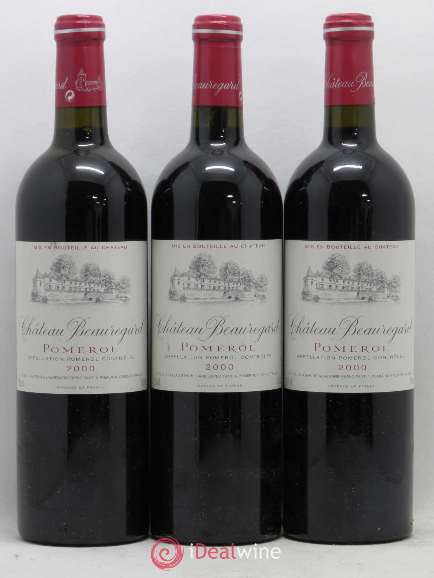 Château Beauregard 2000 - Lot de 6 bouteilles - 1