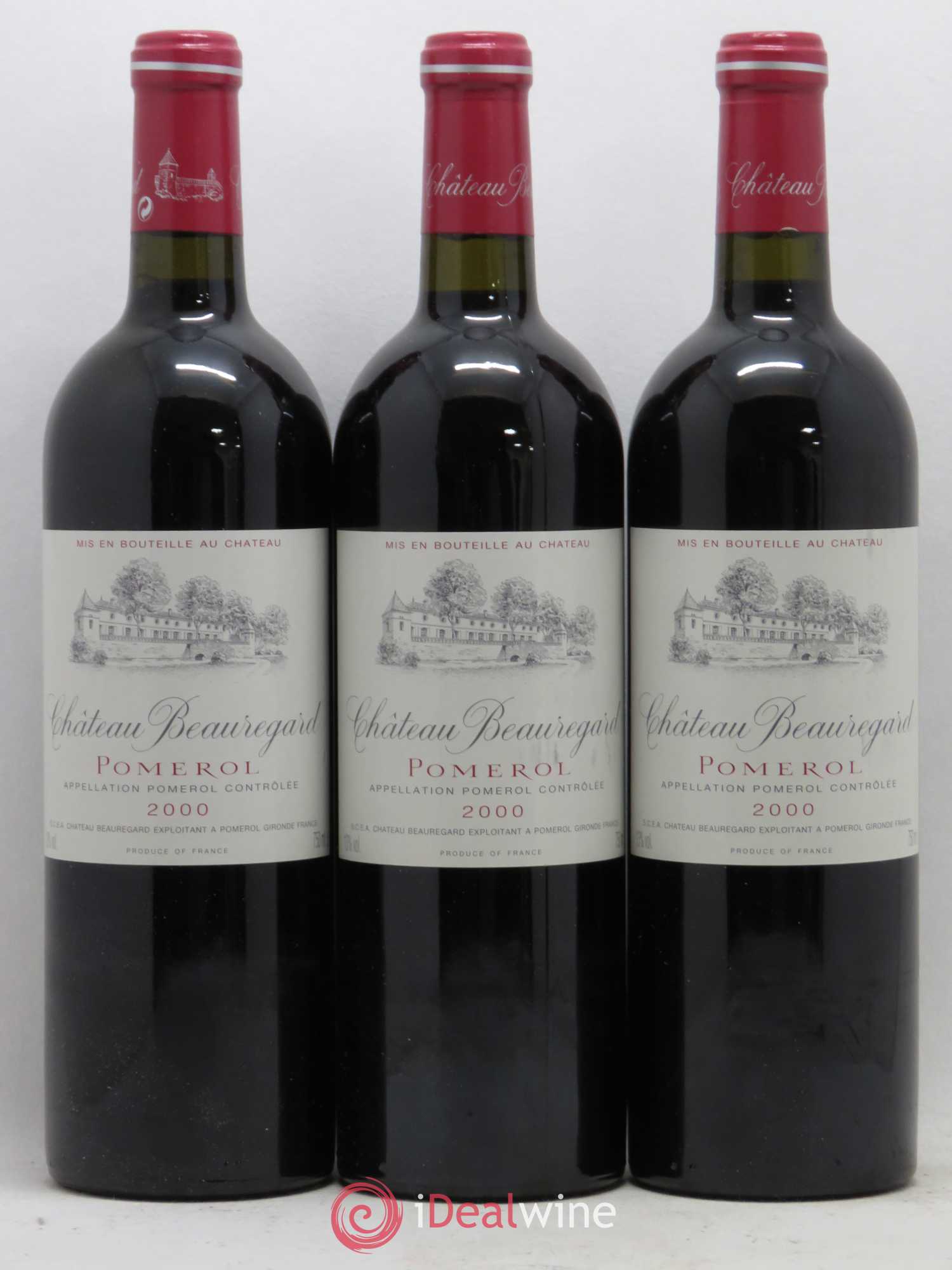Château Beauregard 2000 - Lot de 6 bouteilles - 2