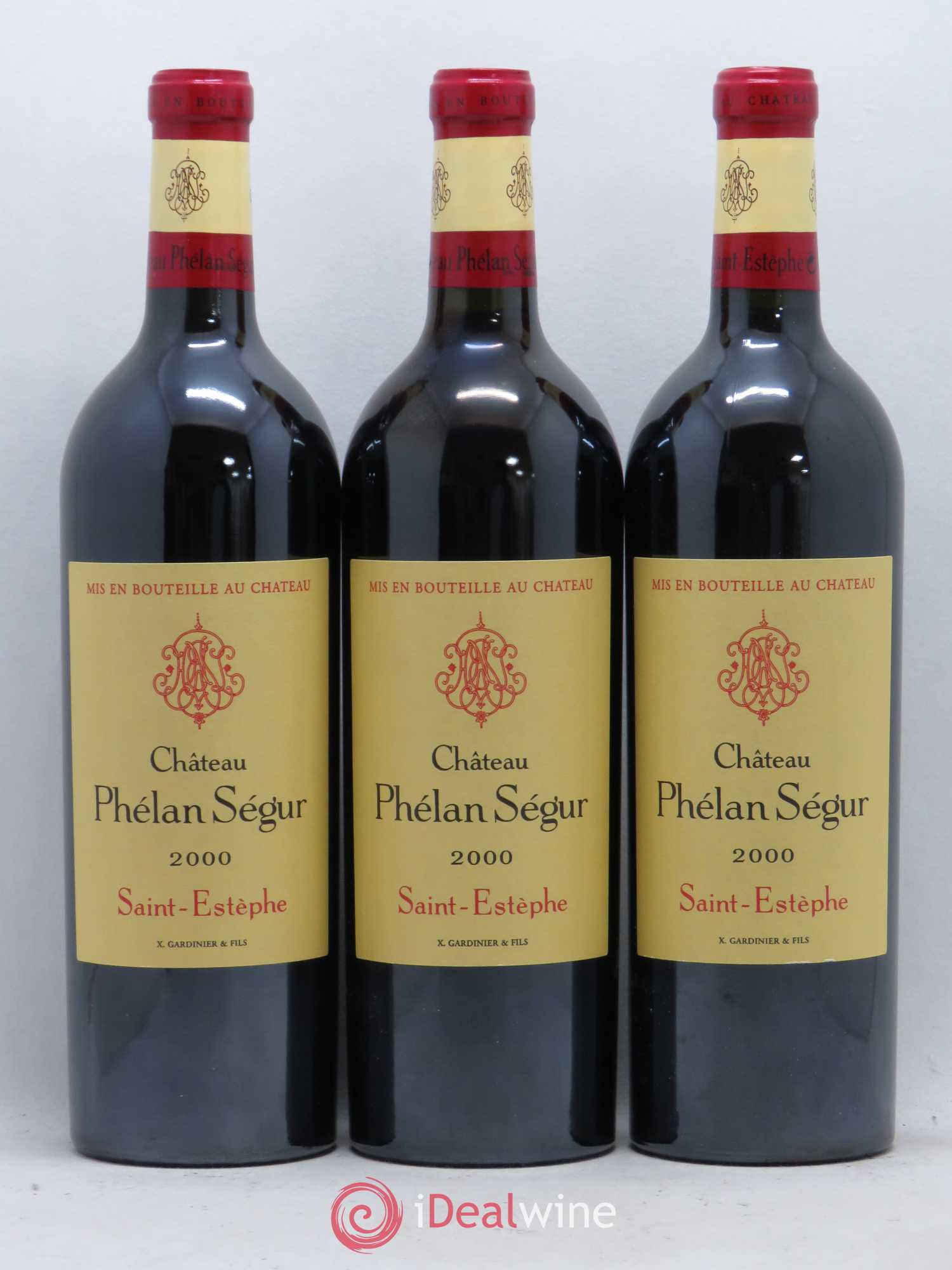 Château Phélan Ségur 2000 - Lot de 12 bouteilles - 1