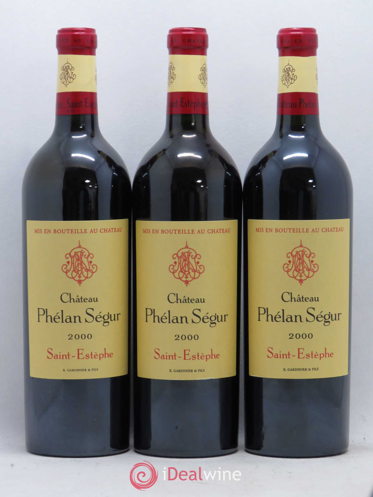 Château Phélan Ségur 2000 - Lot de 12 bouteilles - 2