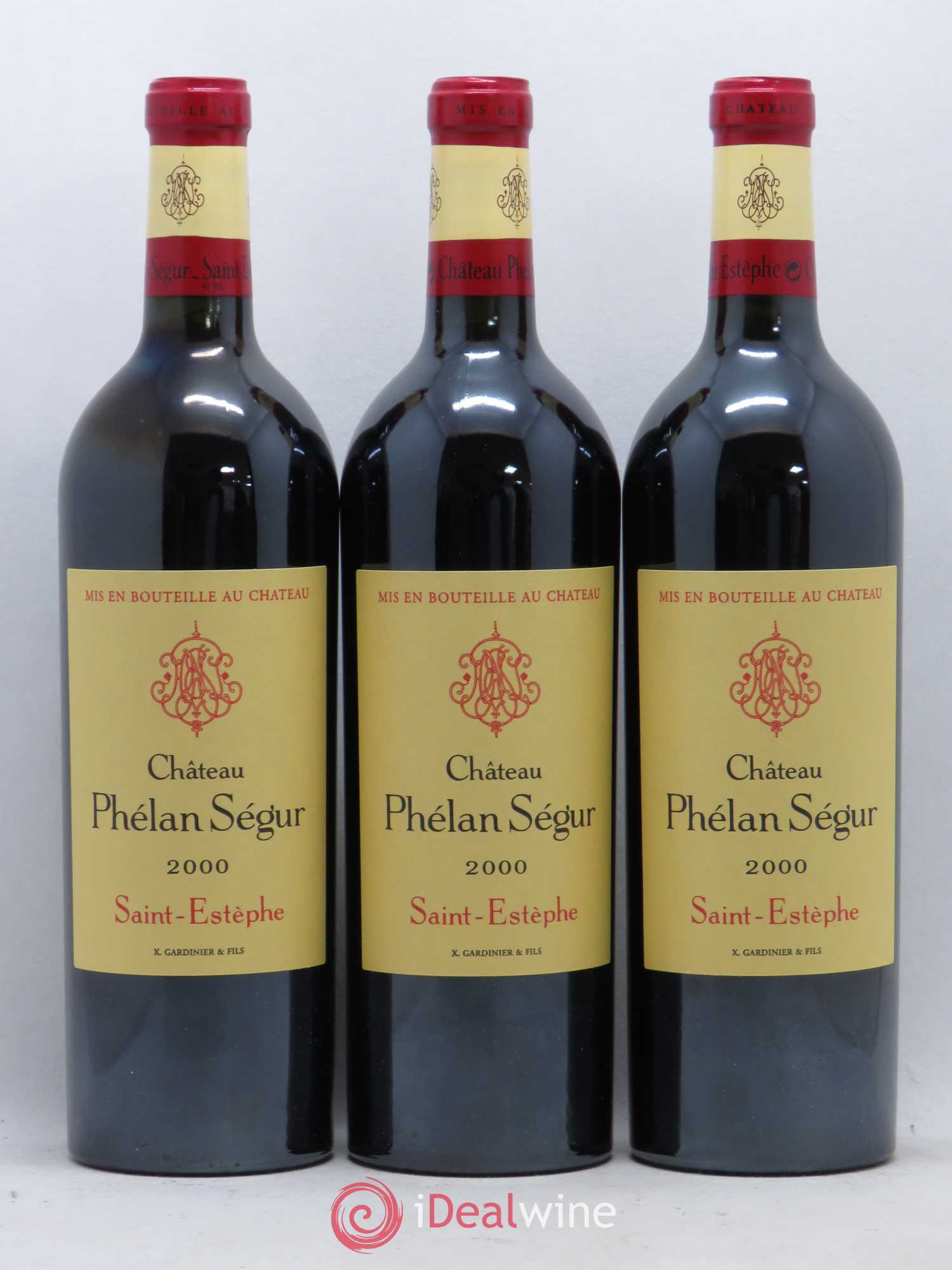 Château Phélan Ségur 2000 - Lot de 12 bouteilles - 4