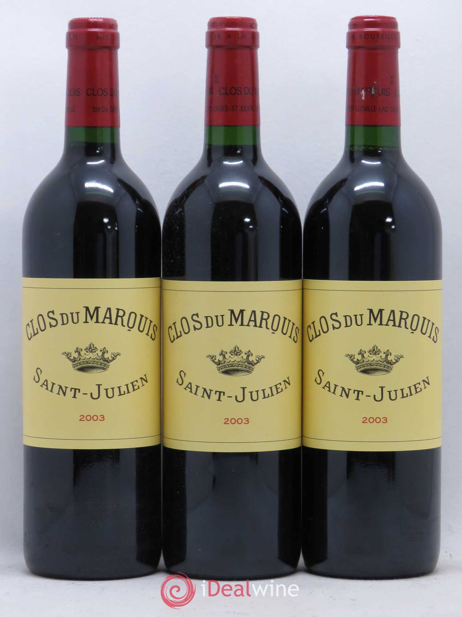 Clos du Marquis 2003 - Lot de 6 bouteilles - 1