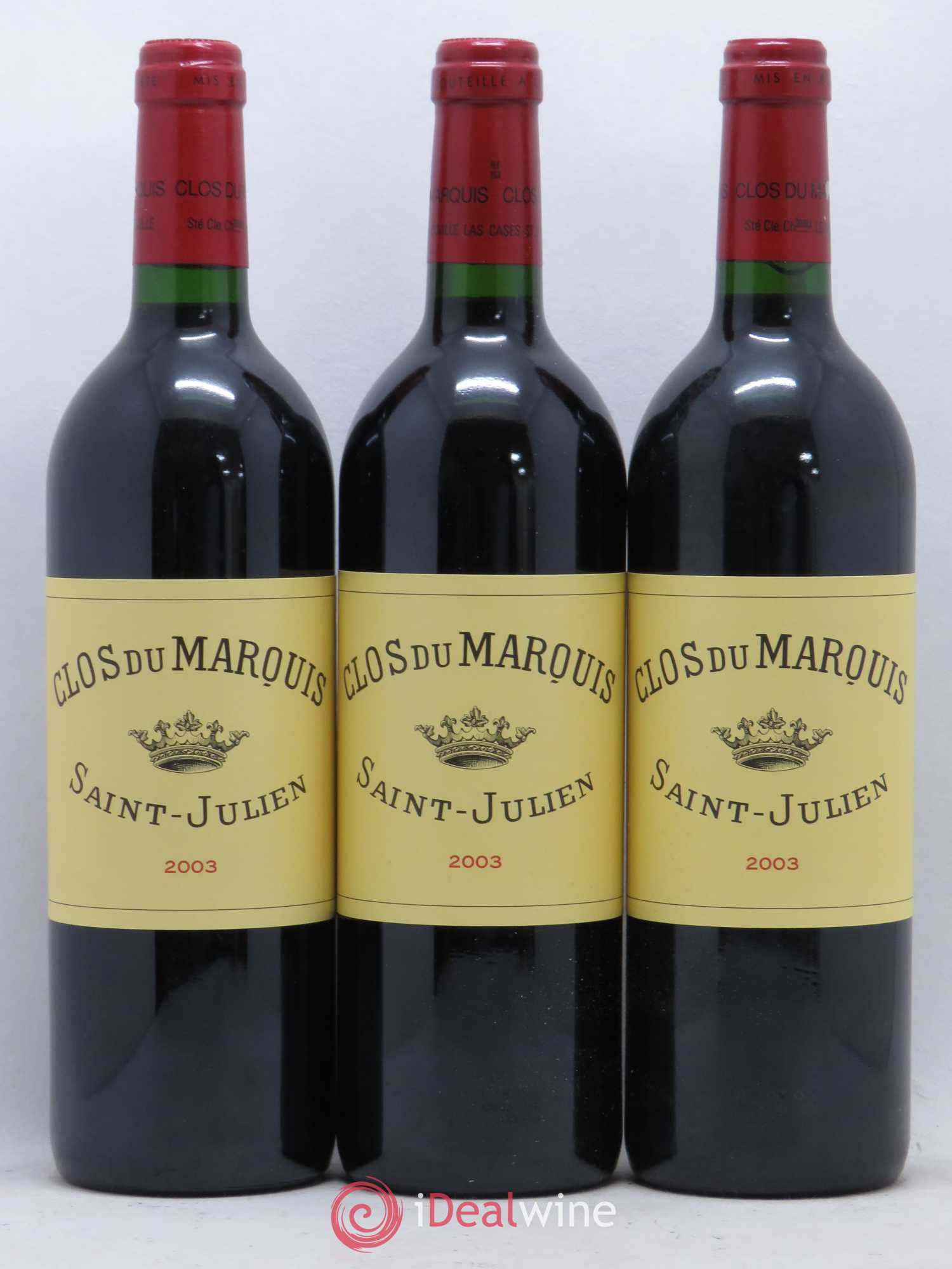 Clos du Marquis 2003 - Lot de 6 bouteilles - 2
