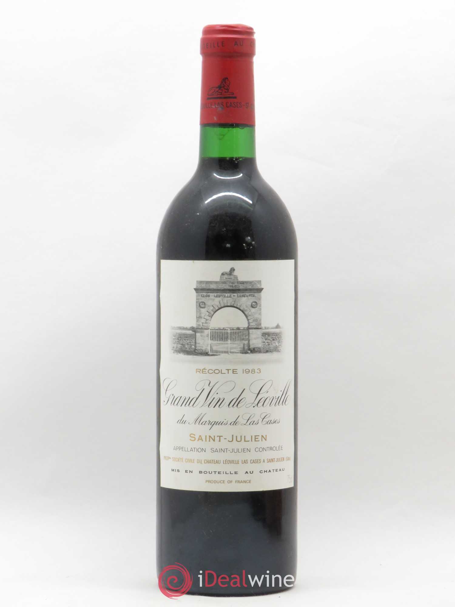 Château Léoville Las Cases 2ème Grand Cru Classé 1983 - Lot de 1 bouteille - 0