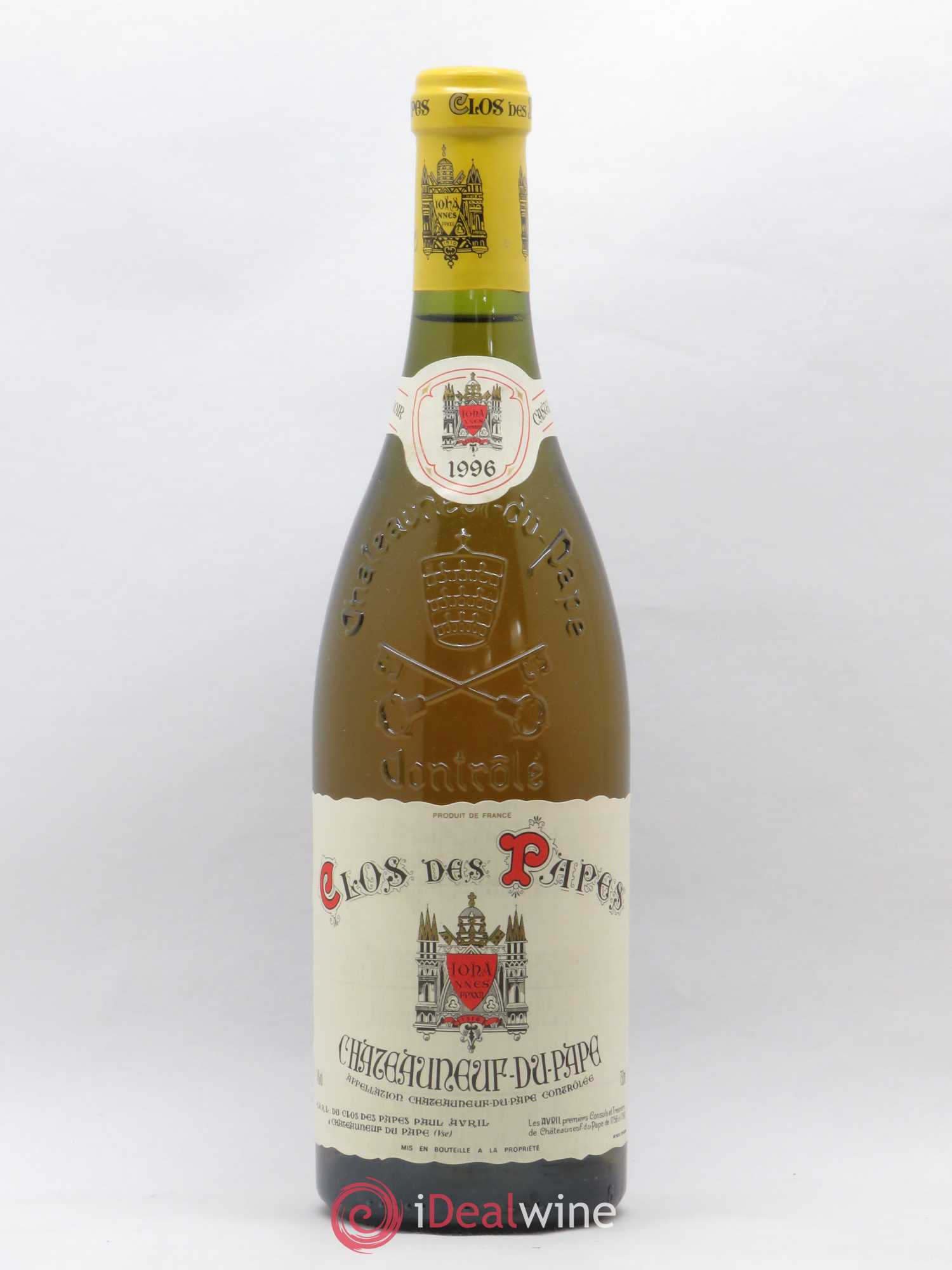 Châteauneuf-du-Pape Clos des Papes - Paul Avril 1996 - Posten von 1 Flasche - 0
