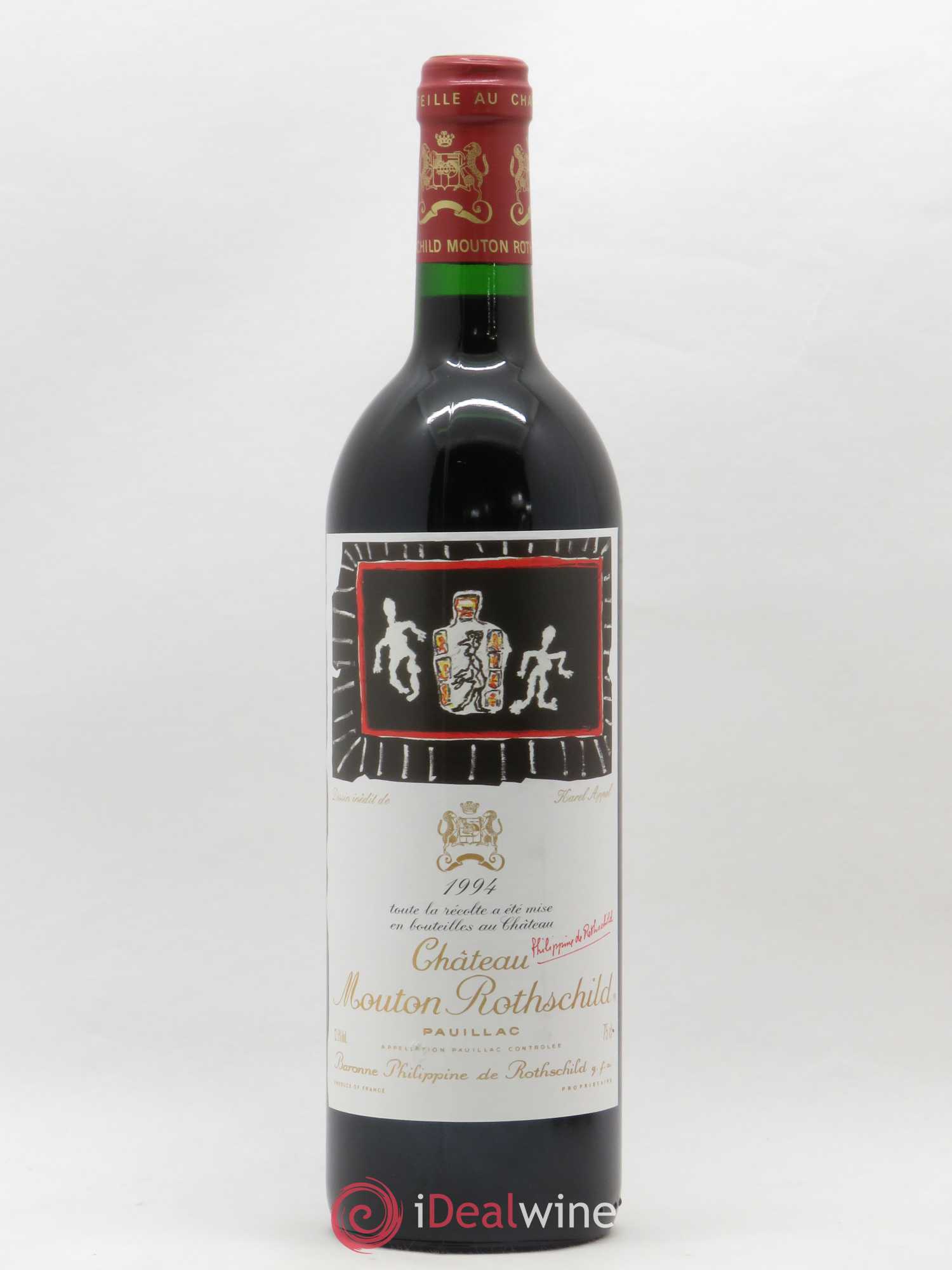 Château Mouton Rothschild 1er Grand Cru Classé 1994 - Lot de 1 bouteille - 0