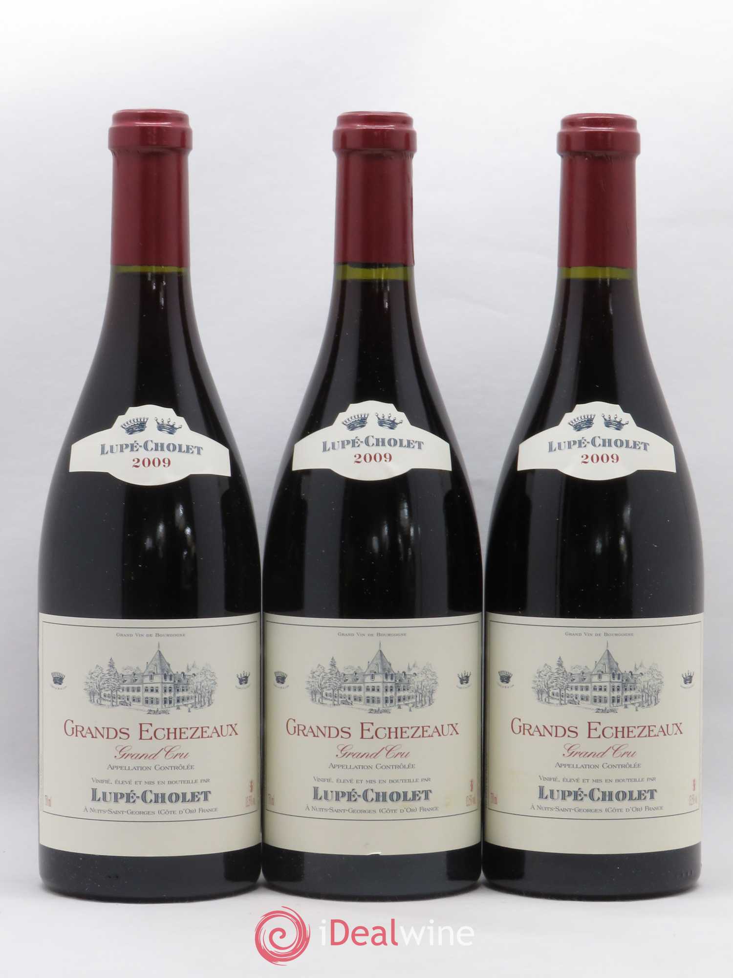 Grands-Echezeaux Grand Cru Lupé Cholet 2009 - Lot de 3 bouteilles - 0