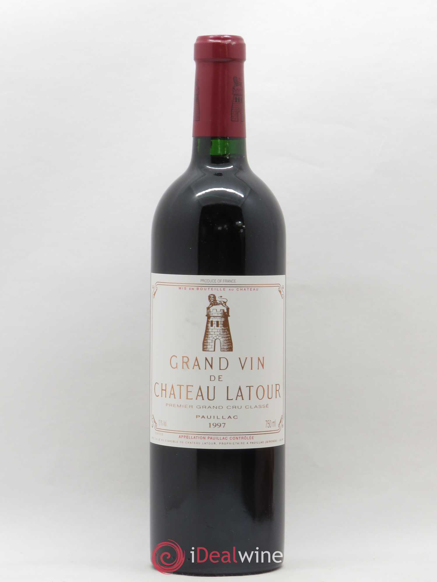 Château Latour 1er Grand Cru Classé 1997 - Lot de 1 bouteille - 0