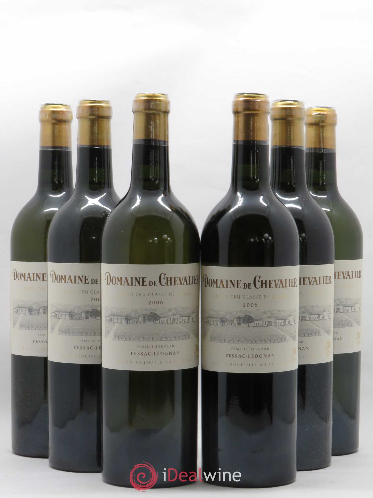 Domaine de Chevalier Cru Classé de Graves (sans prix de réserve) 2006 - Lot de 6 bouteilles - 0