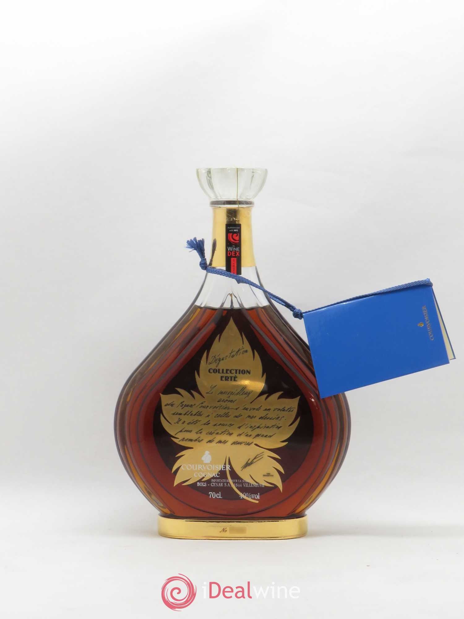 Cognac Courvoisier Extra Degustation Collection Erté  (no reserve) - Lot of 1 bottle - 1