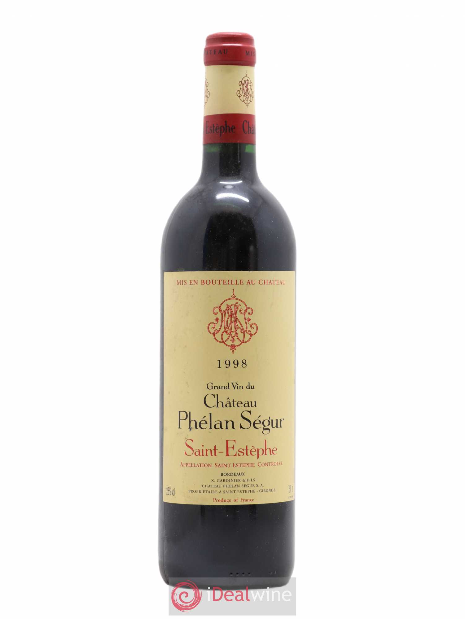 Château Phélan Ségur 1998 - Lot de 1 bouteille - 0