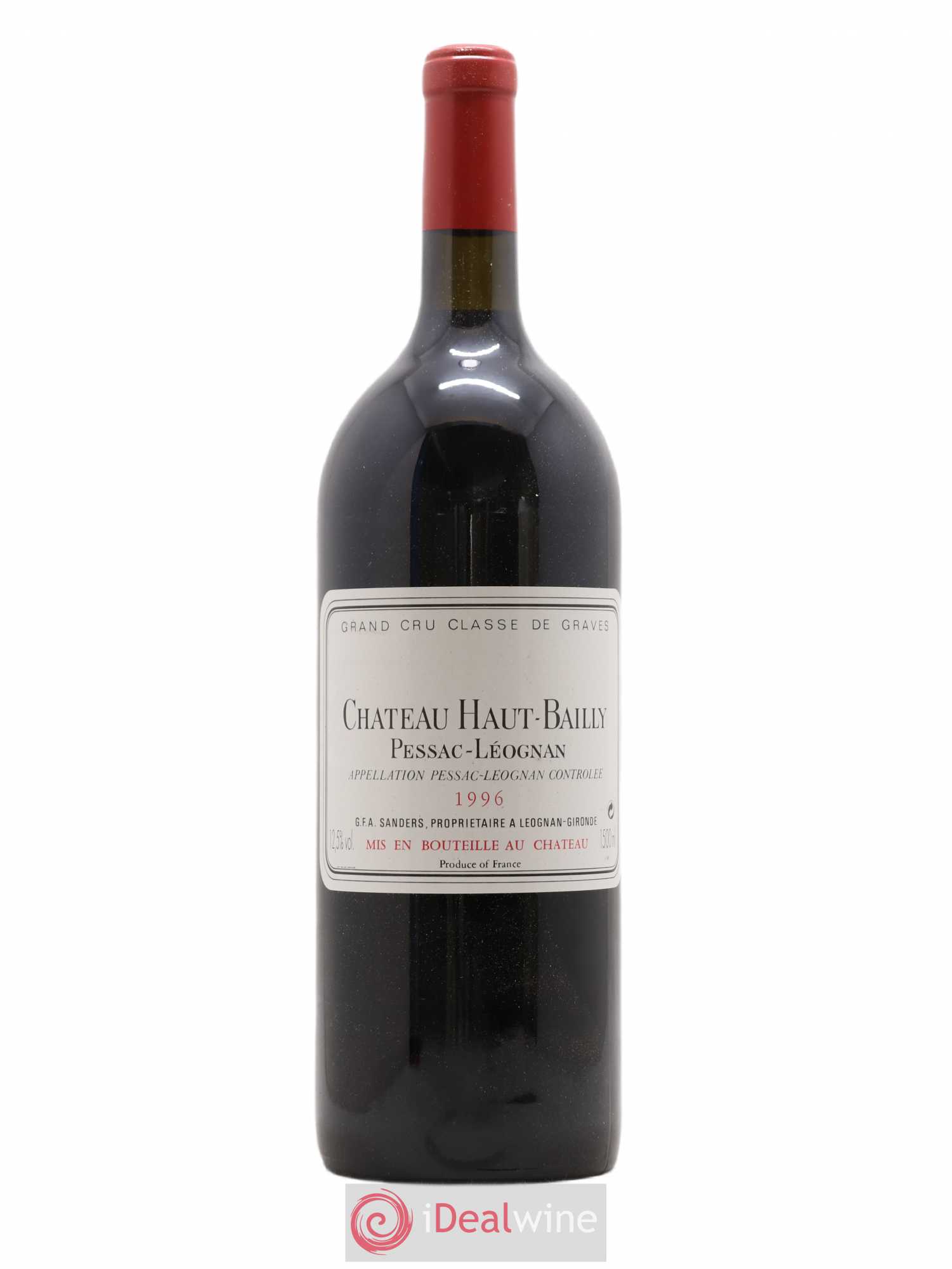 Château Haut-Bailly Cru Classé de Graves 1996 - Lot de 1 magnum - 0
