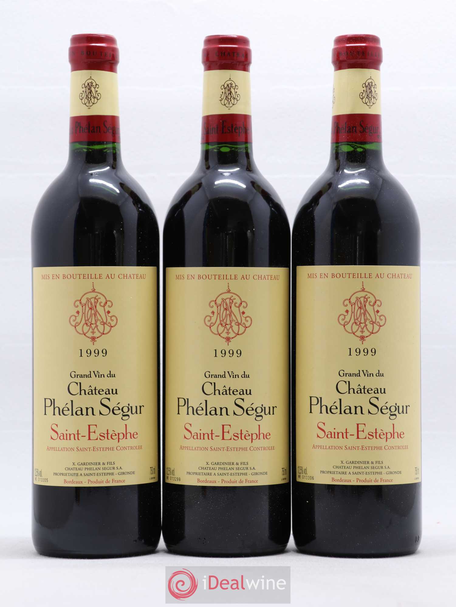 Château Phélan Ségur 1999 - Lot de 6 bouteilles - 2