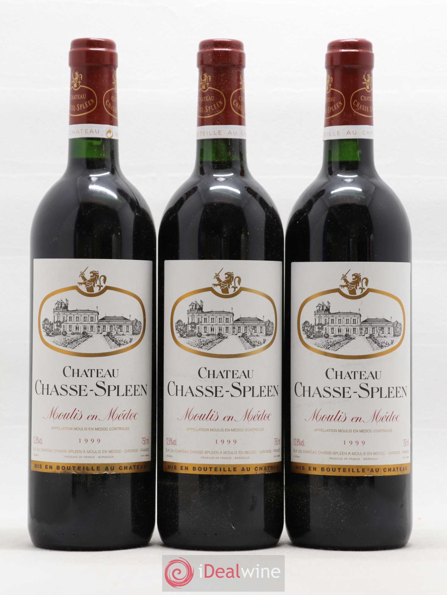 Château Chasse Spleen 1999 - Lot de 6 bouteilles - 1