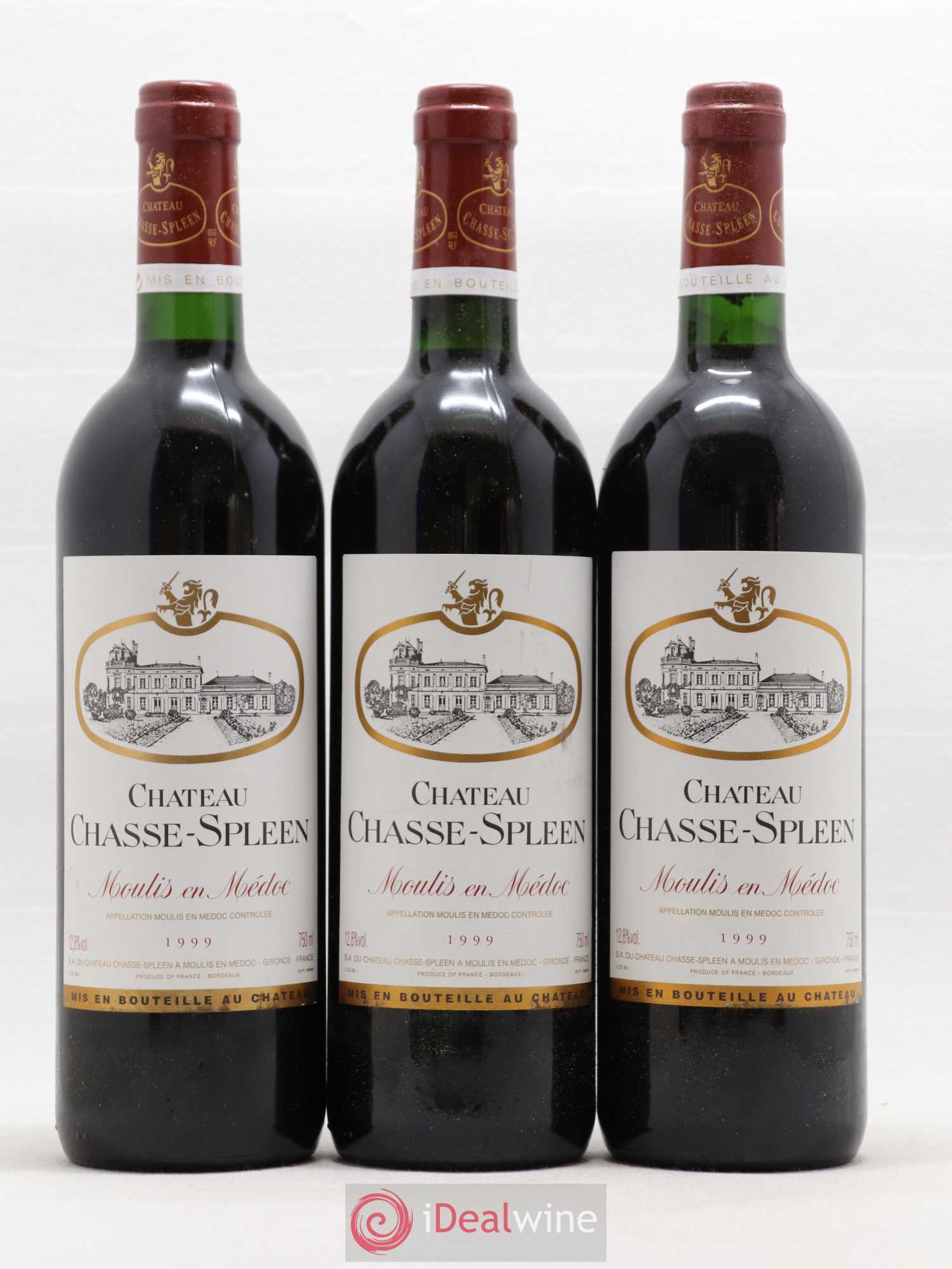 Château Chasse Spleen 1999 - Lot de 6 bouteilles - 2