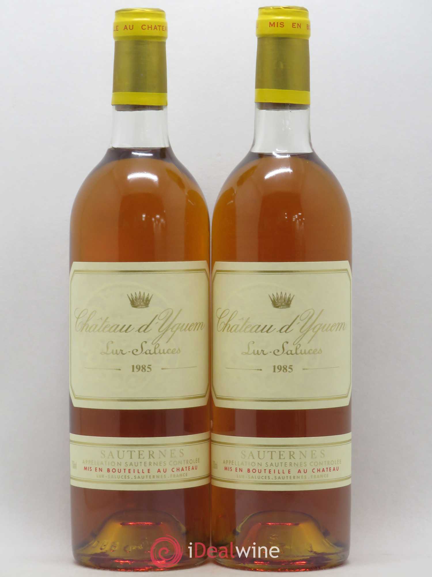 Château d' Yquem 1er Cru Classé Supérieur 1985 - Lotto di 2 bottiglie - 0