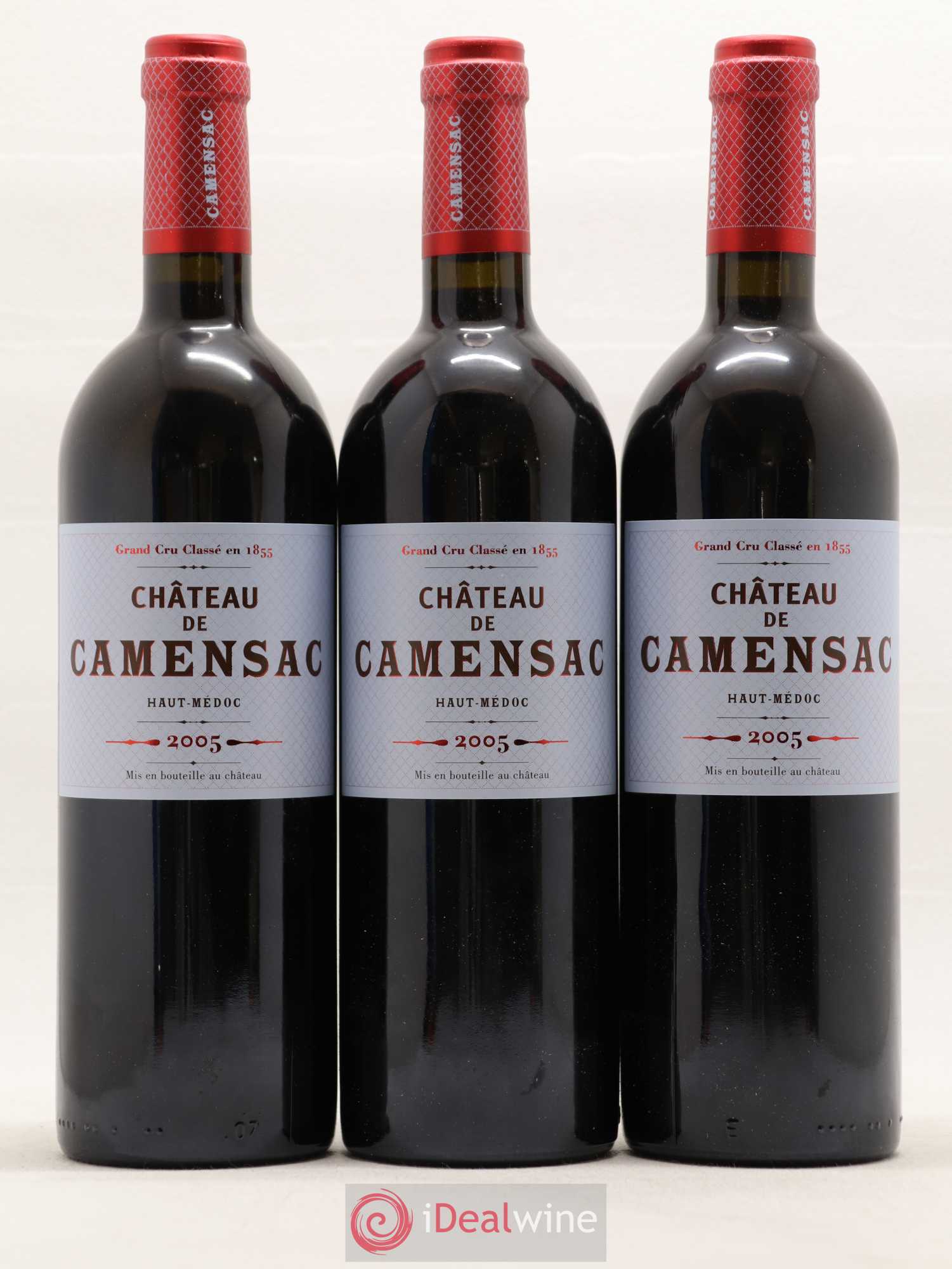 Château Camensac 5ème Grand Cru Classé 2005 - Lot de 6 bouteilles - 1