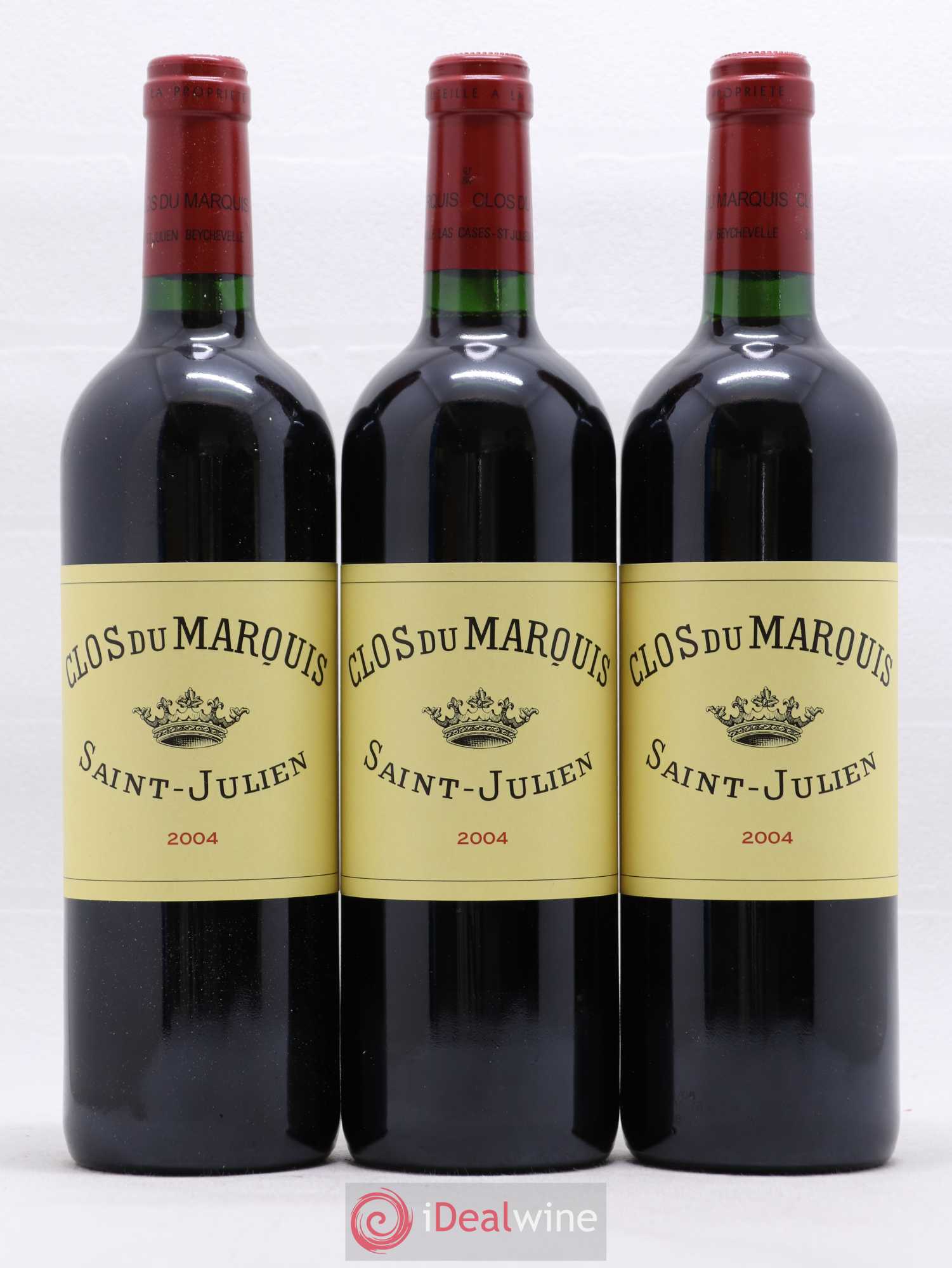 Clos du Marquis (sans prix de réserve) 2004 - Lot de 6 bouteilles - 1