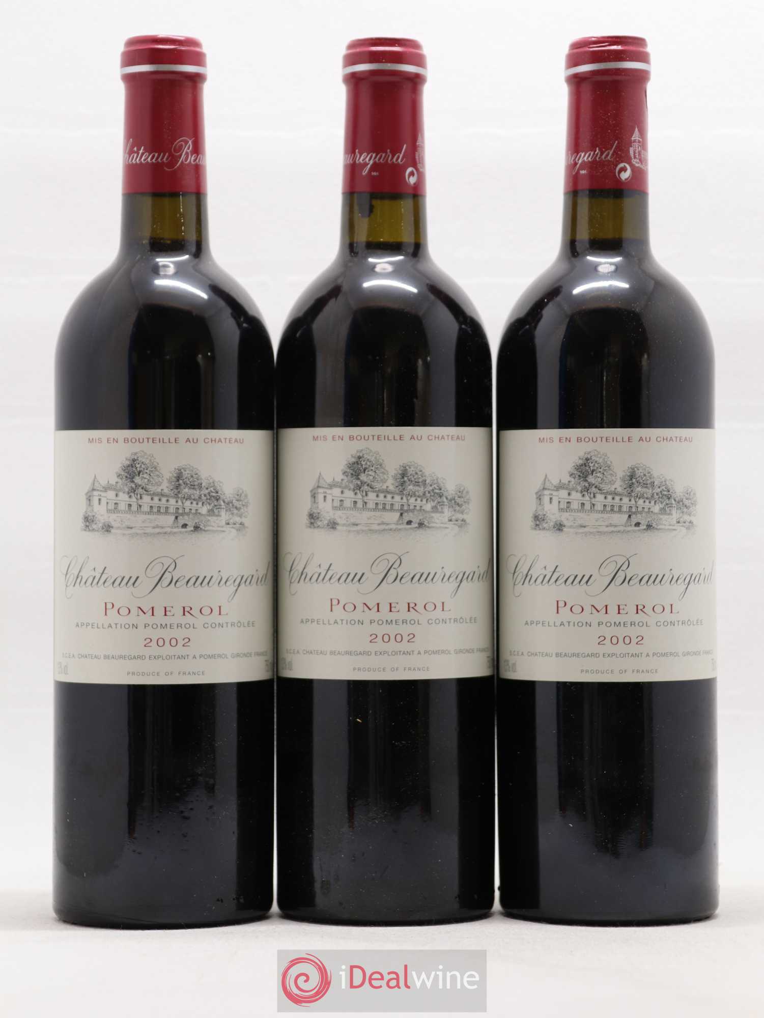 Château Beauregard 2002 - Lot de 6 bouteilles - 1