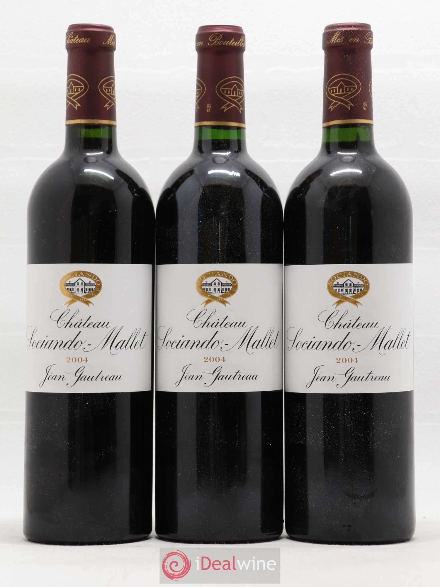 Château Sociando Mallet (sans prix de réserve) 2004 - Lot de 6 bouteilles - 2