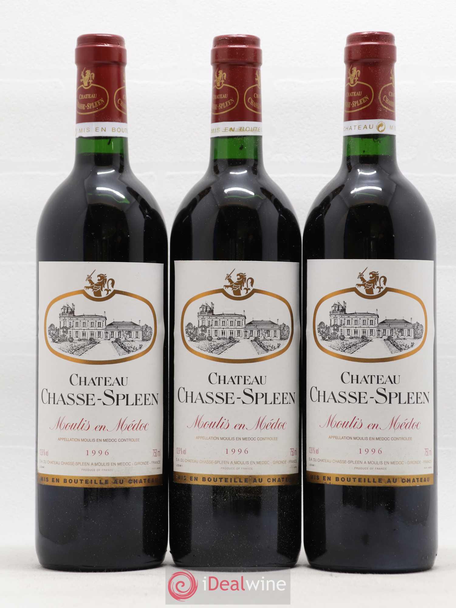 Château Chasse Spleen 1996 - Lot de 12 bouteilles - 4