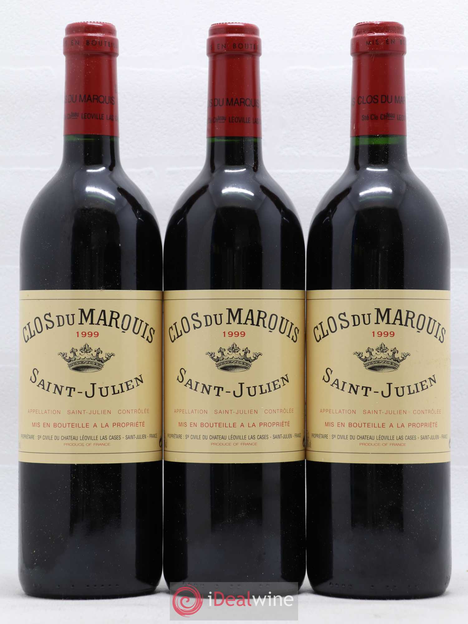 Clos du Marquis 1999 - Lot de 12 bouteilles - 1