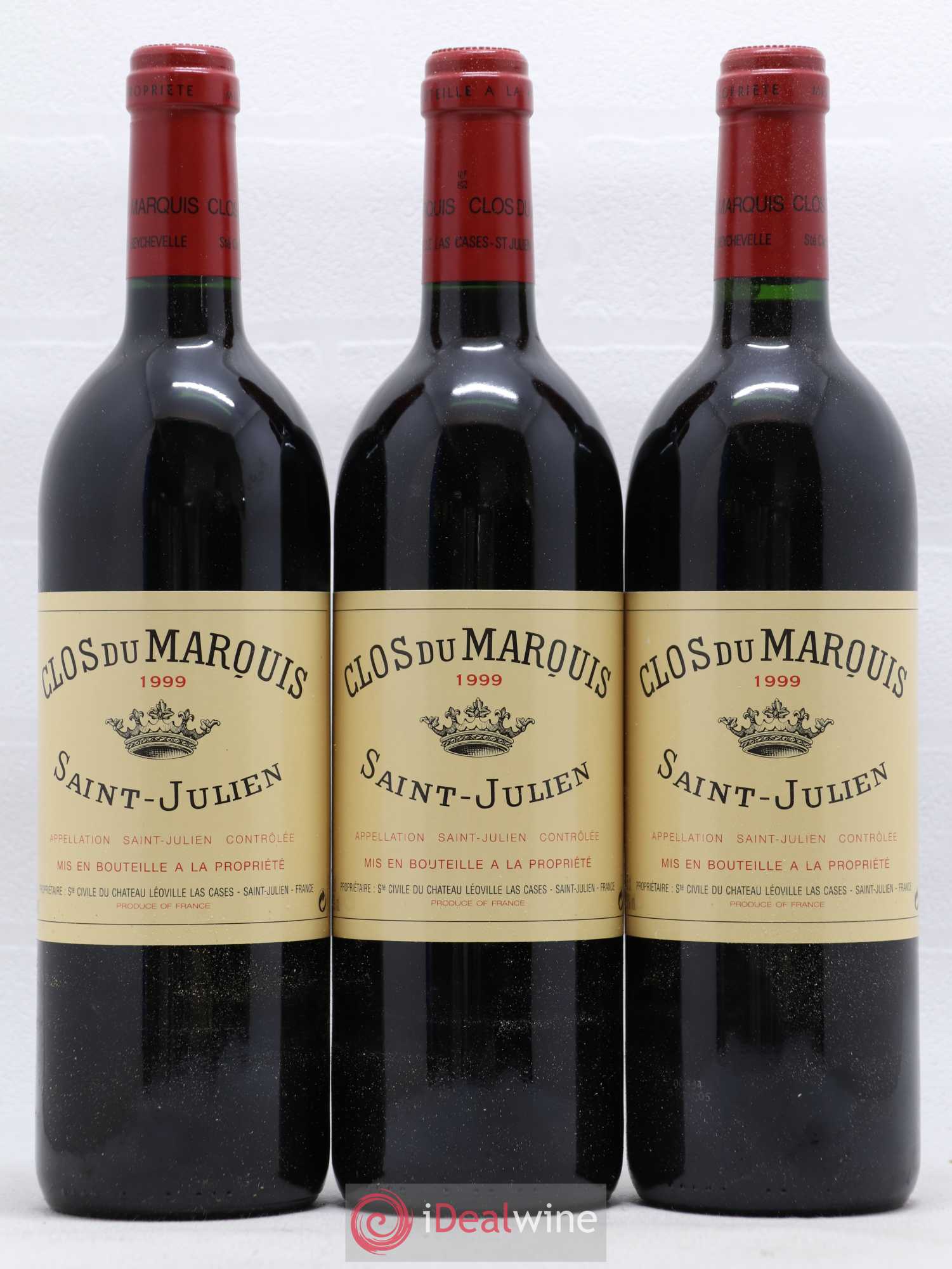 Clos du Marquis 1999 - Lot de 12 bouteilles - 2