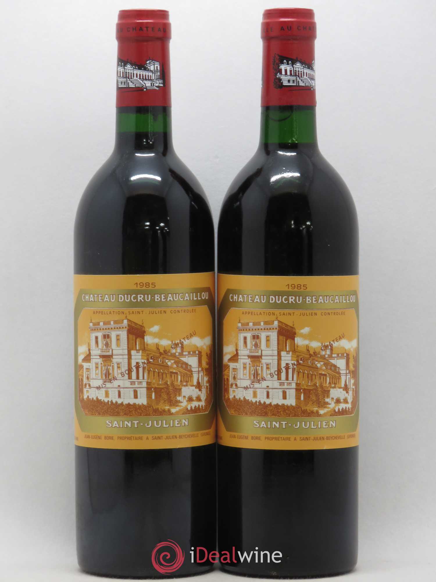 Château Ducru Beaucaillou 2ème Grand Cru Classé 1985 - Lot de 2 bouteilles - 0