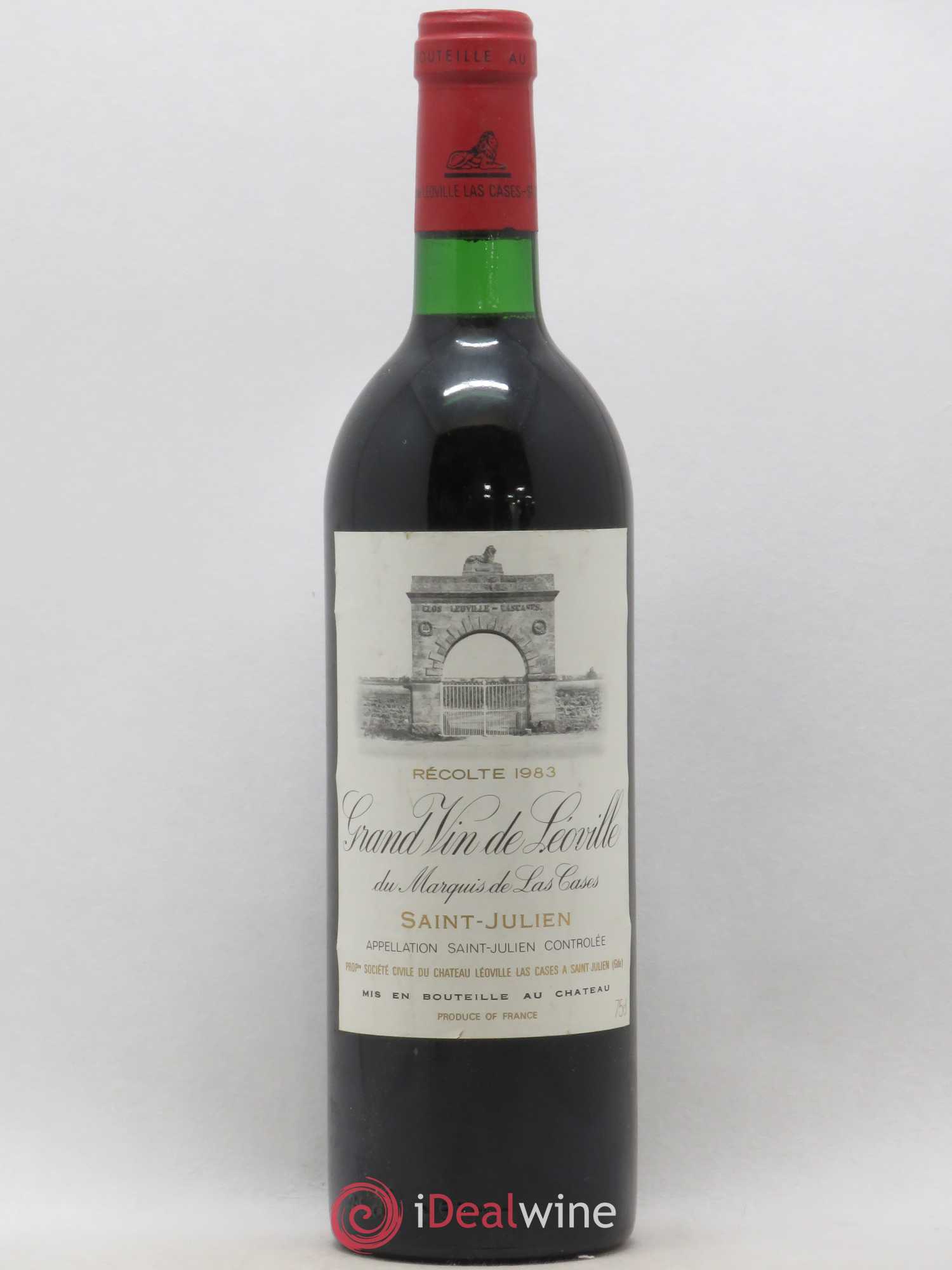 Château Léoville Las Cases 2ème Grand Cru Classé 1983 - Lot de 1 bouteille - 0