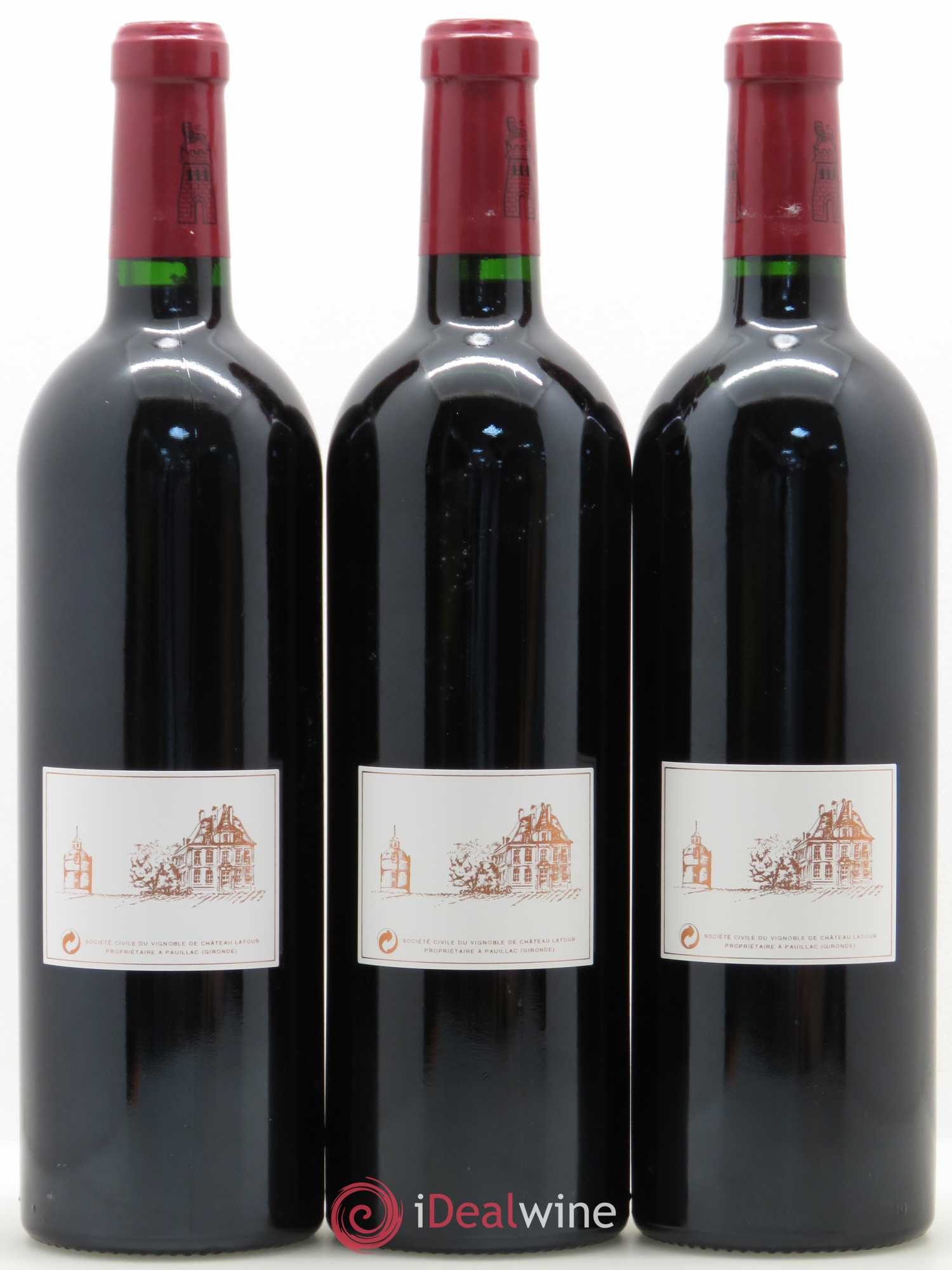 Château Latour 1er Grand Cru Classé 1998 - Lot de 12 bouteilles - 6