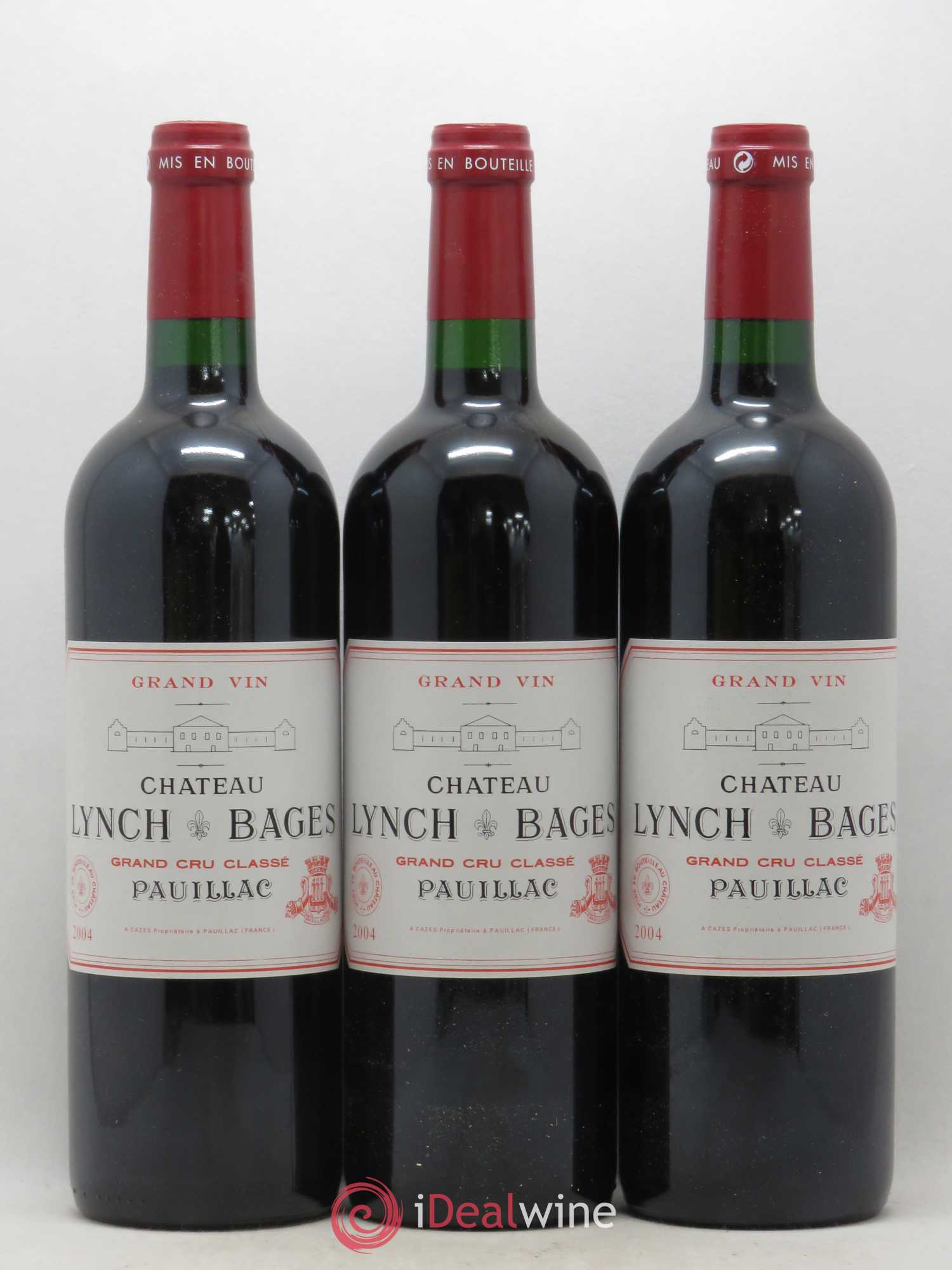 Château Lynch Bages 5ème Grand Cru Classé 2004 - Lot de 6 bouteilles - 1