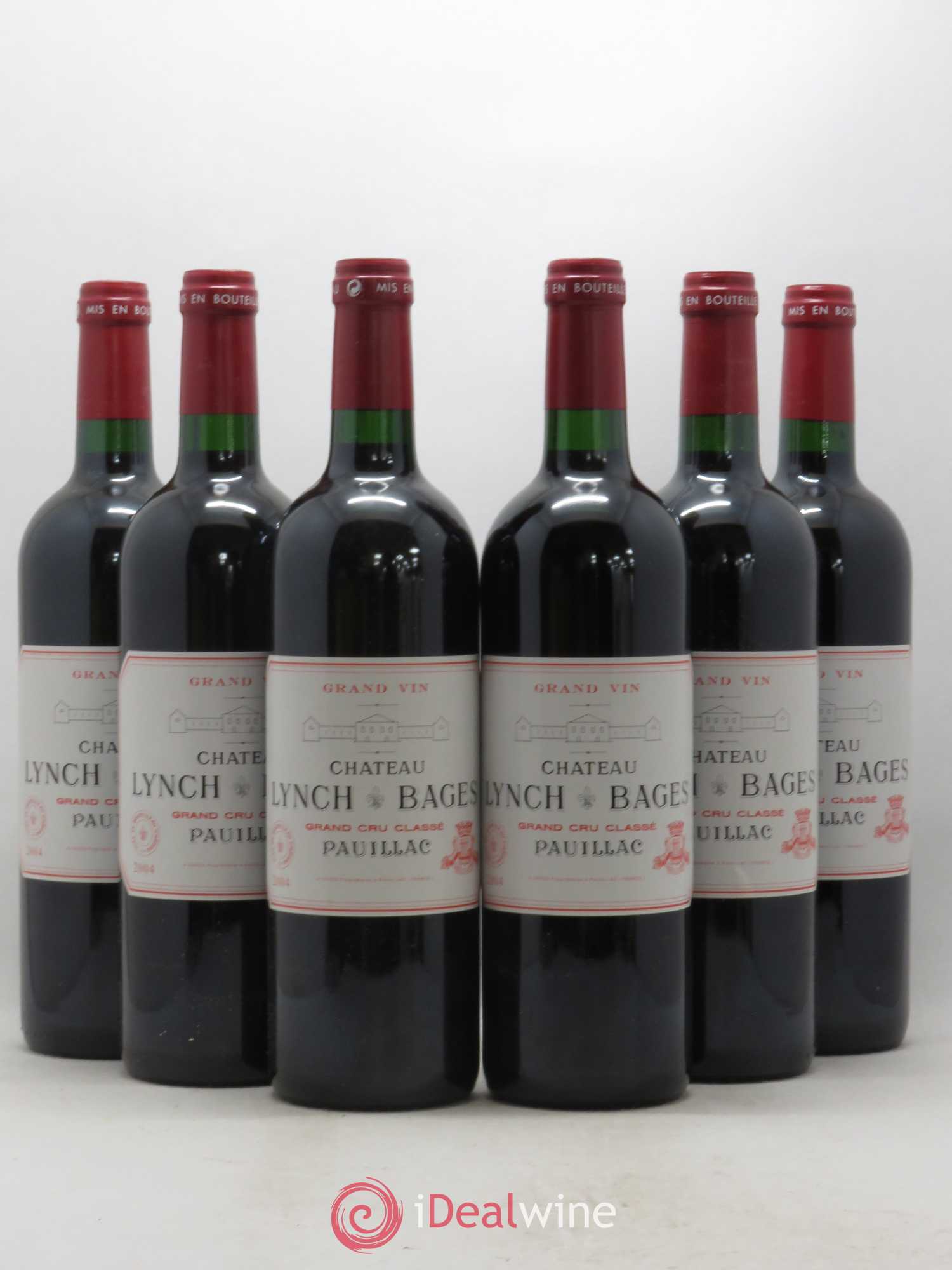 Château Lynch Bages 5ème Grand Cru Classé 2004 - Lot de 6 bouteilles - 0