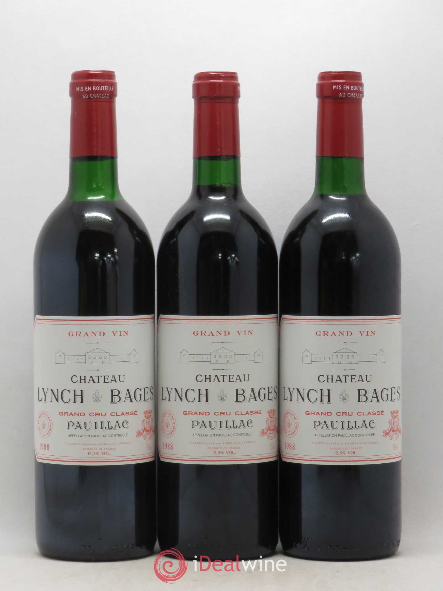 Château Lynch Bages 5ème Grand Cru Classé 1988 - Lot de 6 bouteilles - 2