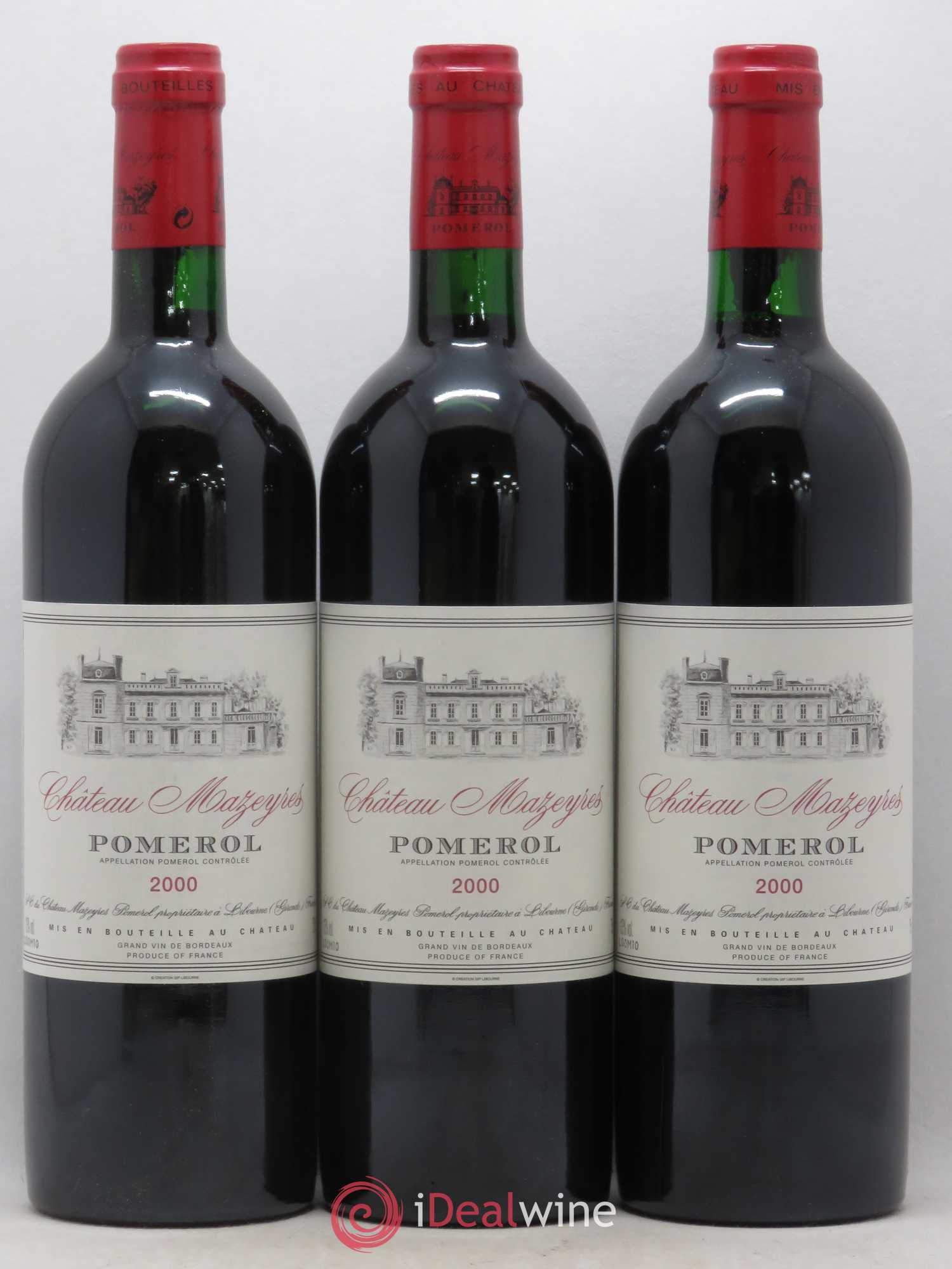 Château Mazeyres 2000 - Lot de 6 bouteilles - 2