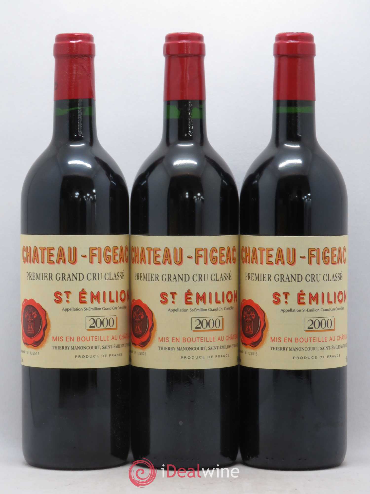 Château Figeac 1er Grand Cru Classé A 2000 - Lot de 6 bouteilles - 2