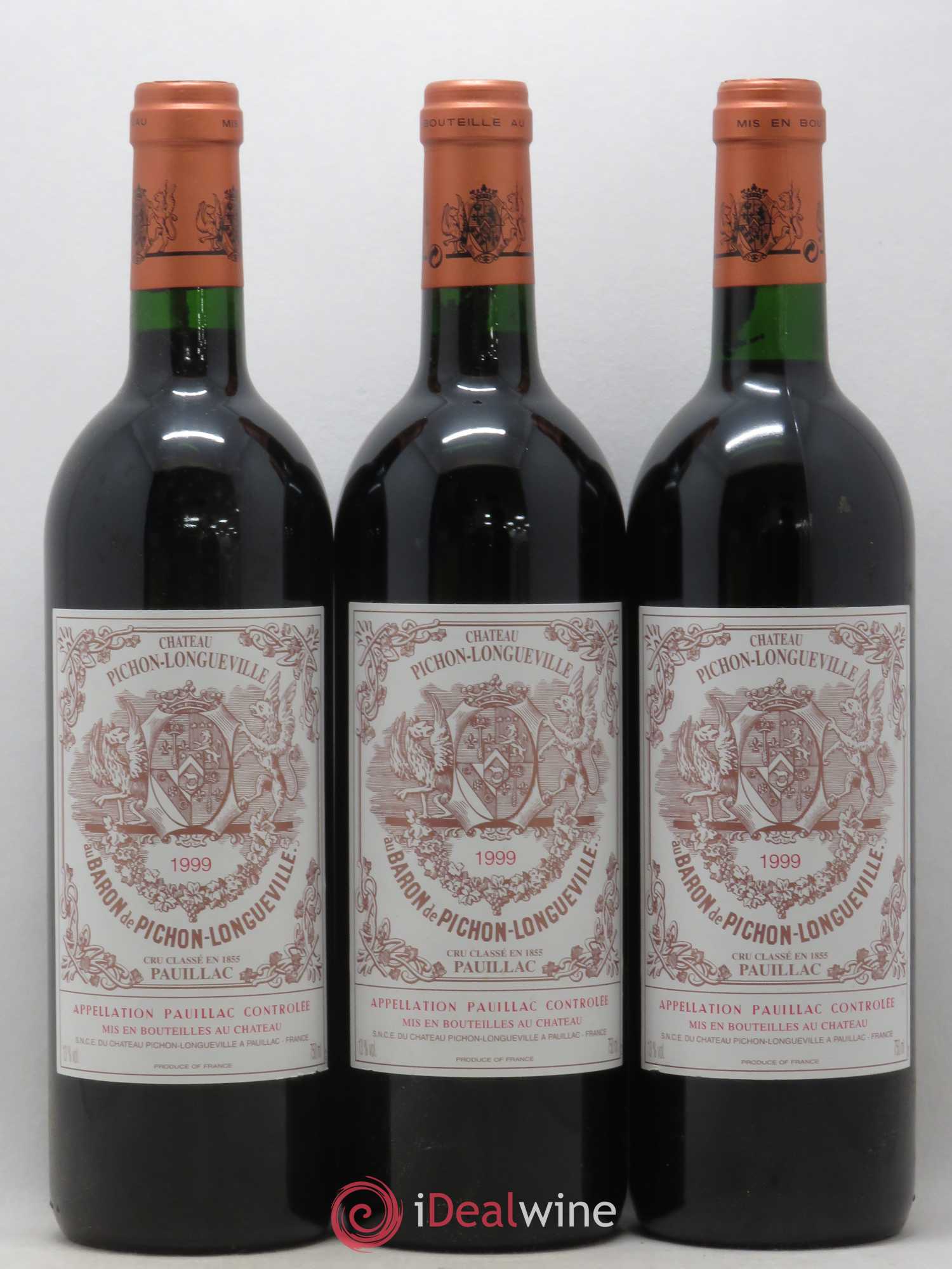 Pichon Longueville Baron 2ème Grand Cru Classé 1999 - Lot de 6 bouteilles - 2