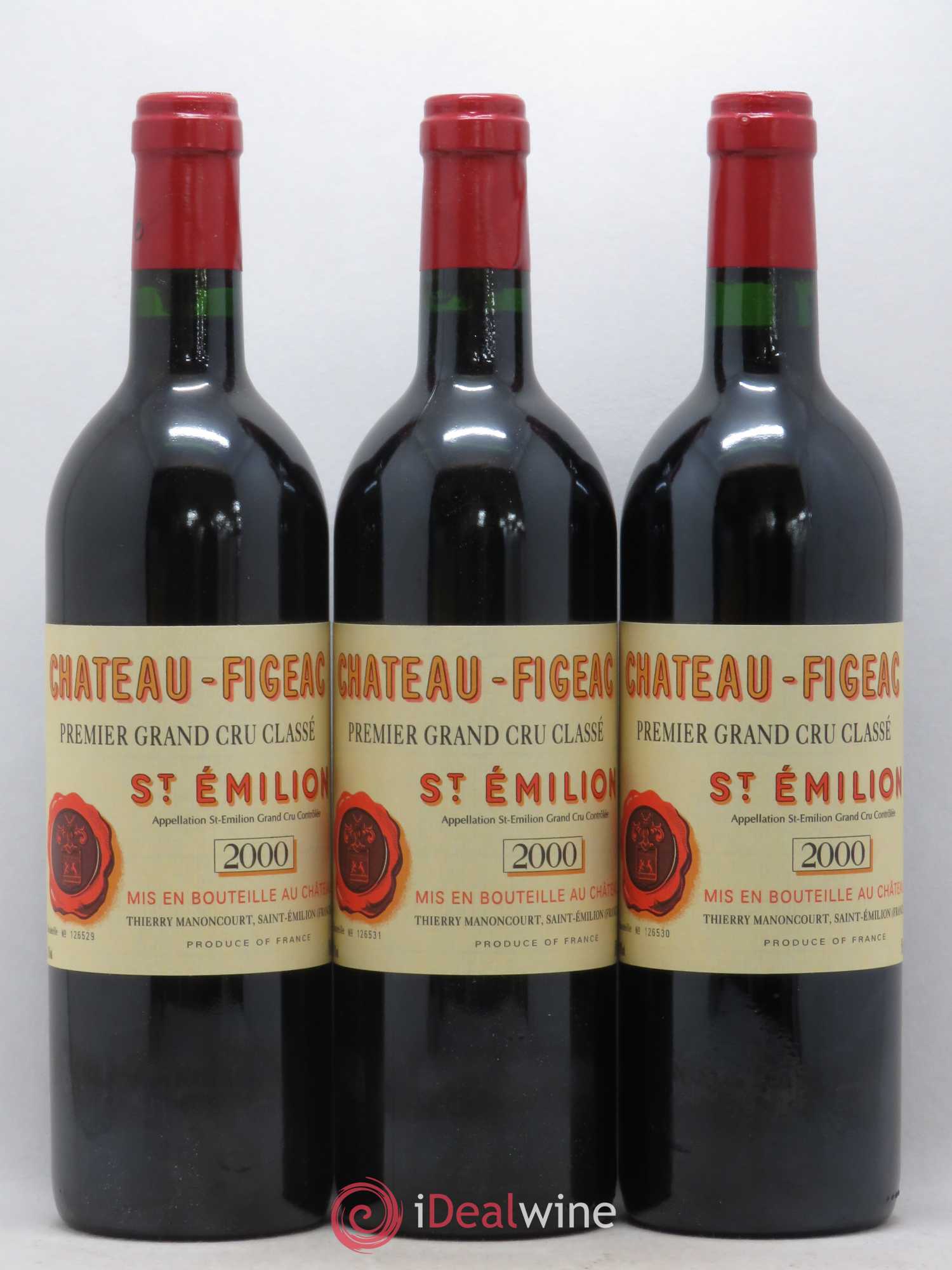 Château Figeac 1er Grand Cru Classé A 2000 - Lot de 6 bouteilles - 2