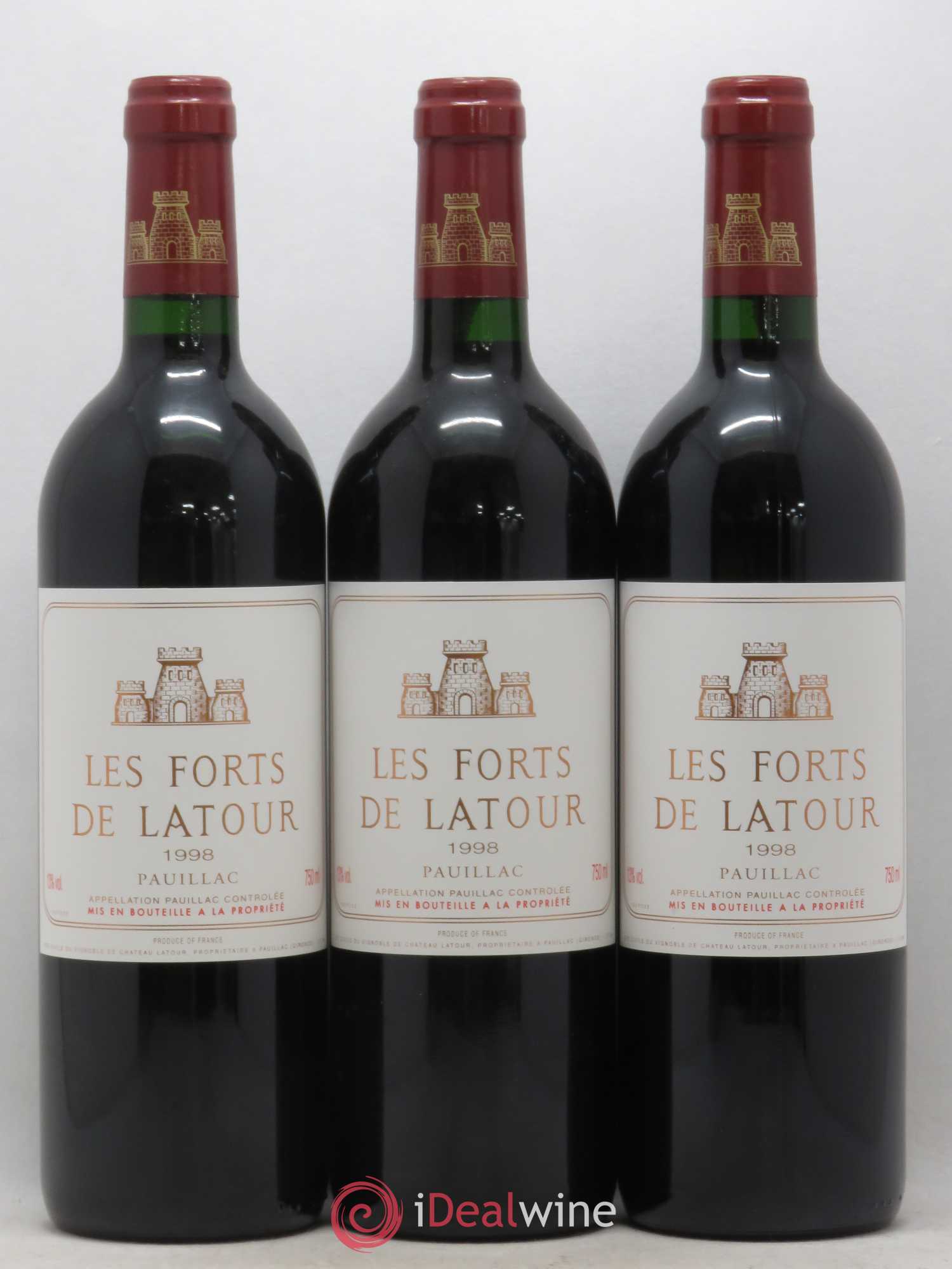 Les Forts de Latour Second Vin 1998 - Lot de 6 bouteilles - 1